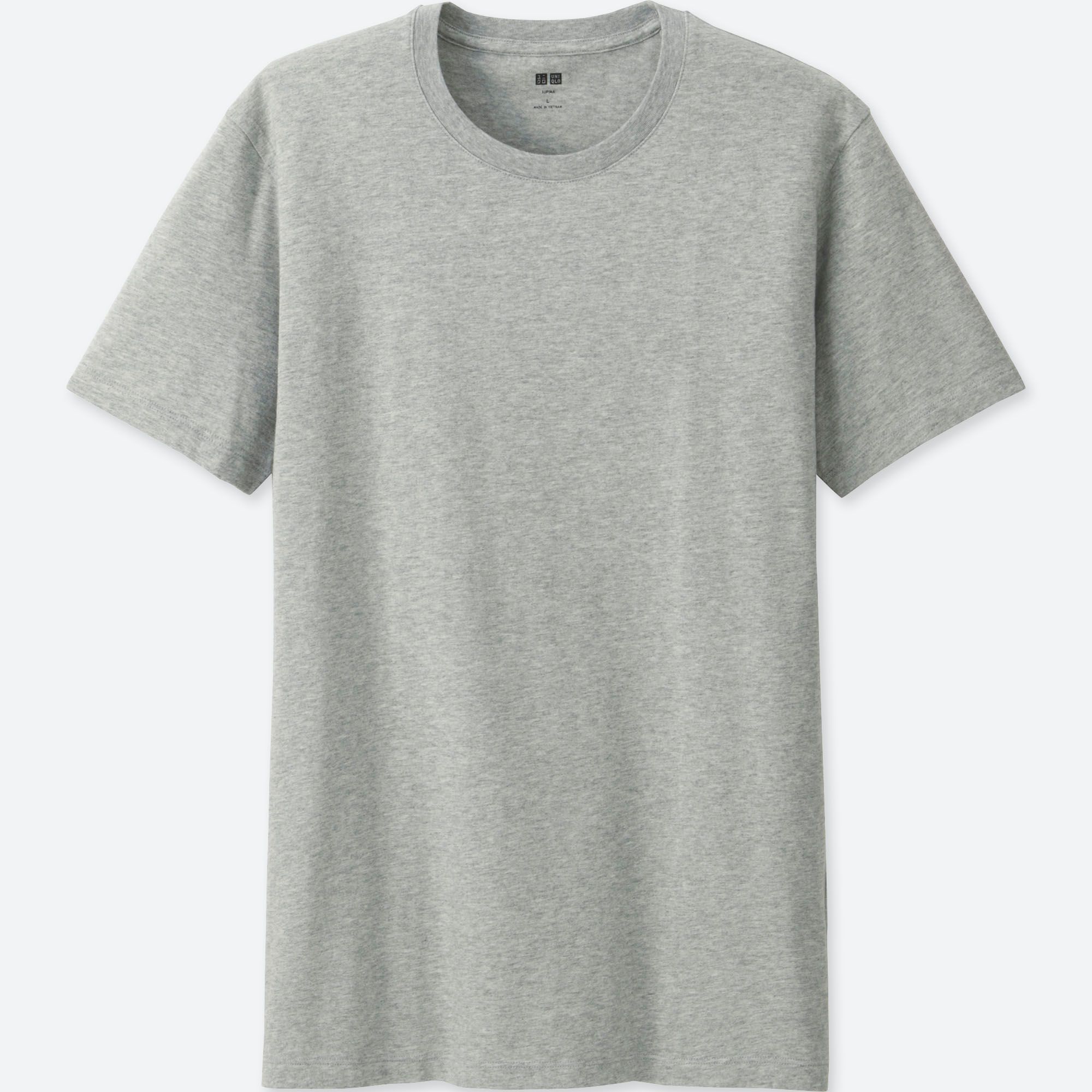 MEN SUPIMA COTTON CREW NECK SHORT SLEEVE T-SHIRT | UNIQLO