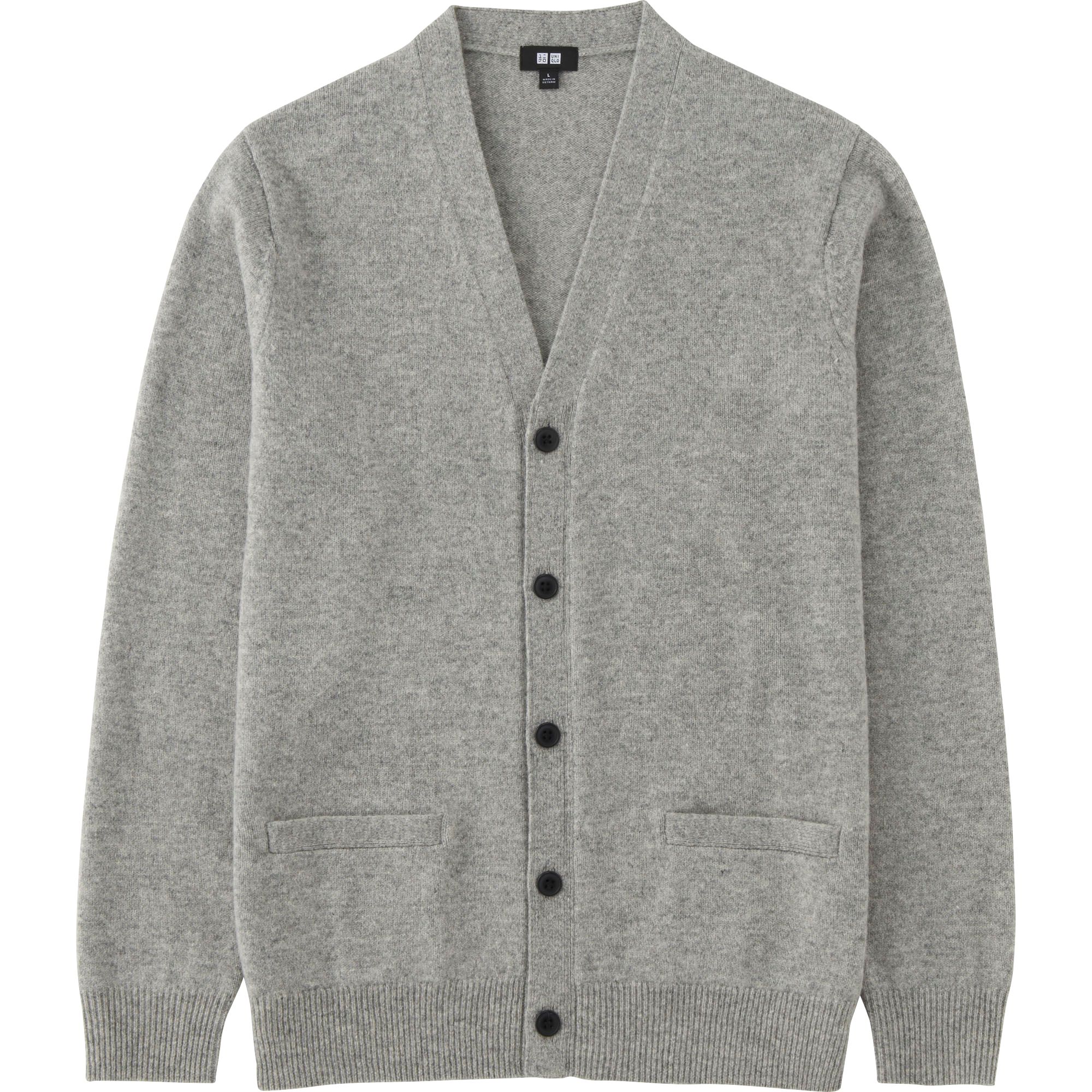 grey cardigan uniqlo