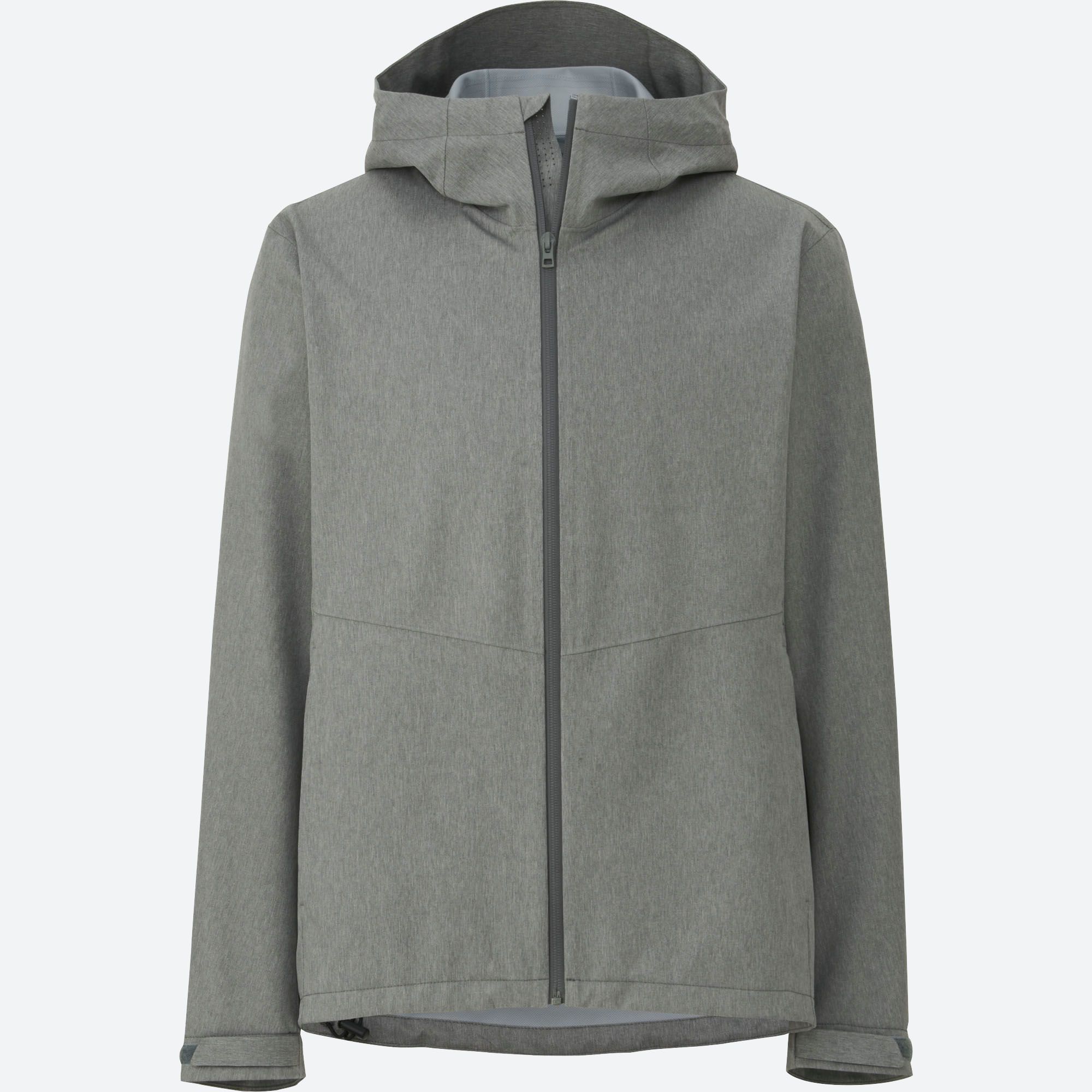 Men Blocktech Hooded Rain Jacket UNIQLO