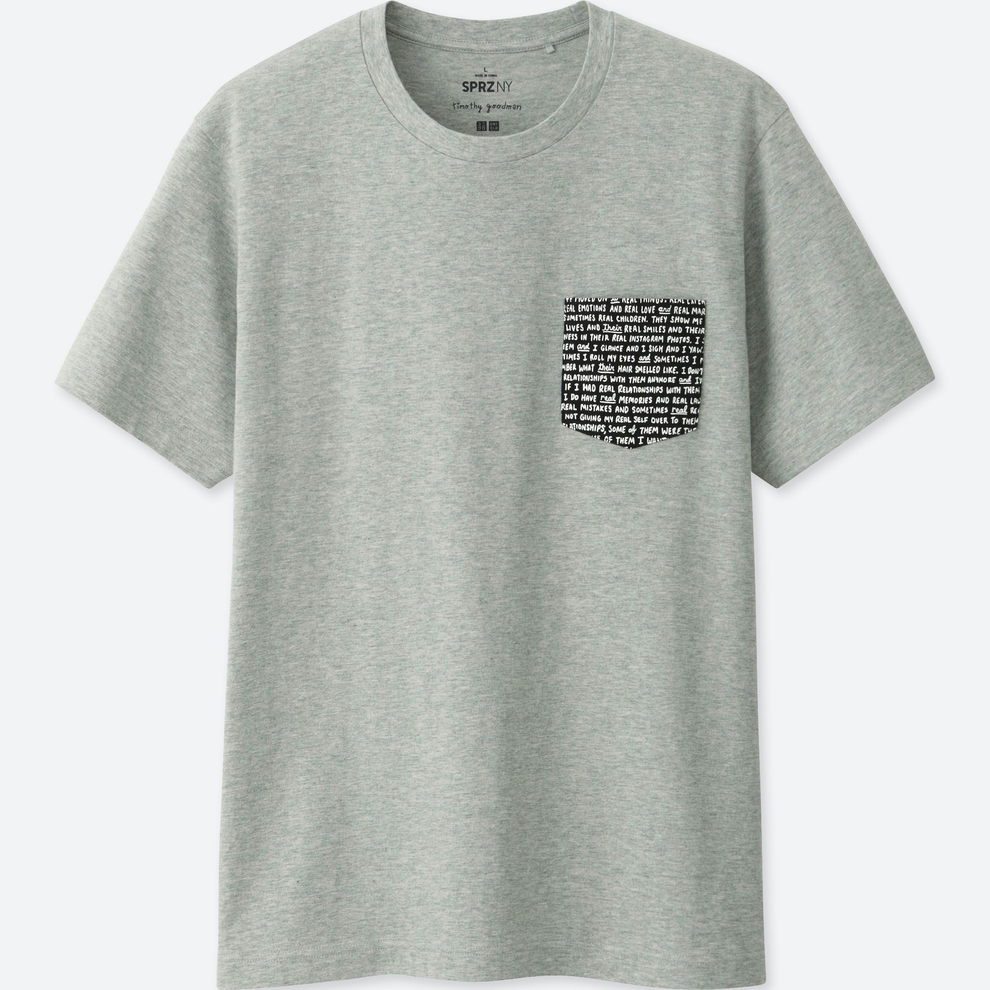 MEN SPRZ NY TIMOTHY GOODMAN GRAPHIC T-SHIRT