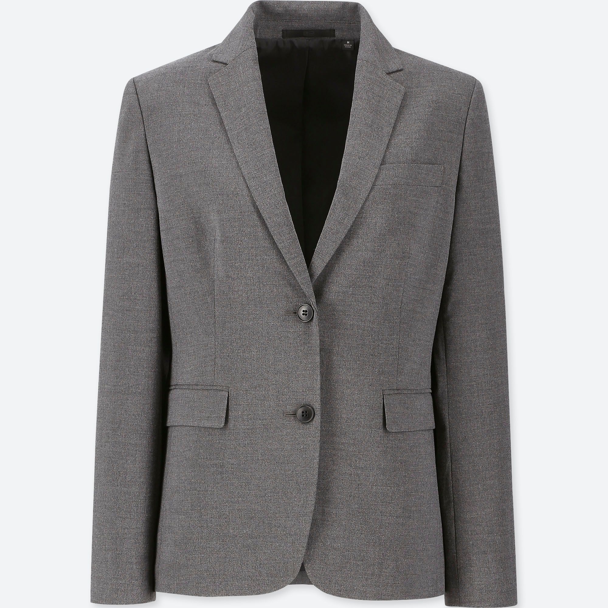 WOMEN STRETCH JACKET (ONLINE EXCLUSIVE), GRAY, medium