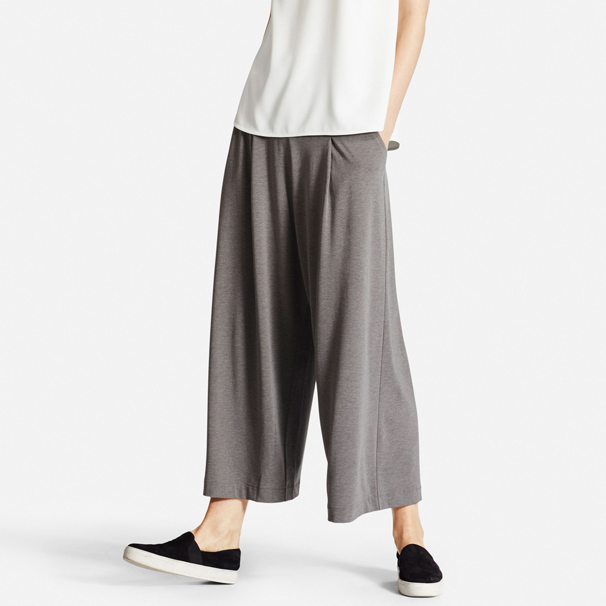 uniqlo wide leg pants