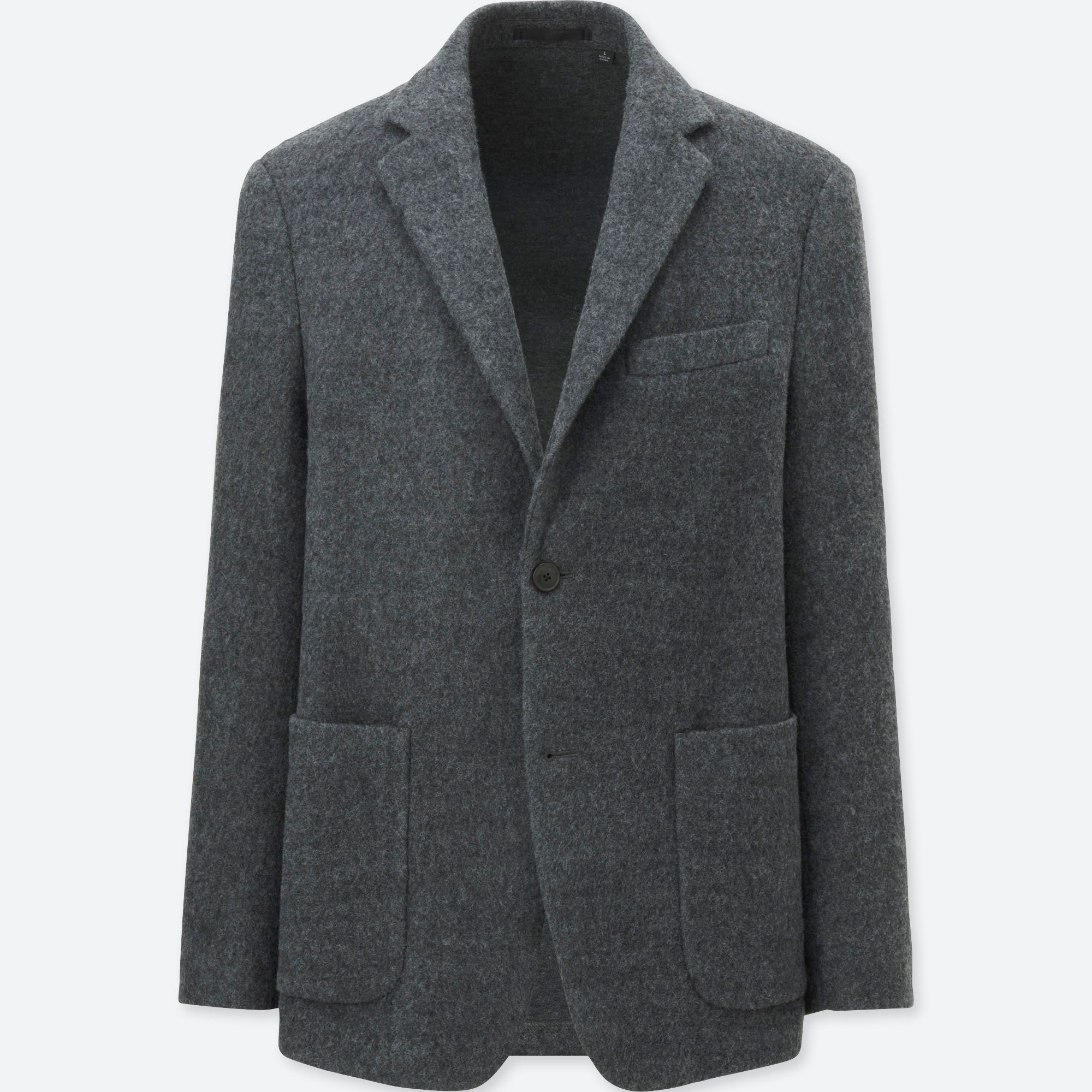 MEN WOOL BLENDED COMFORT JACKET
