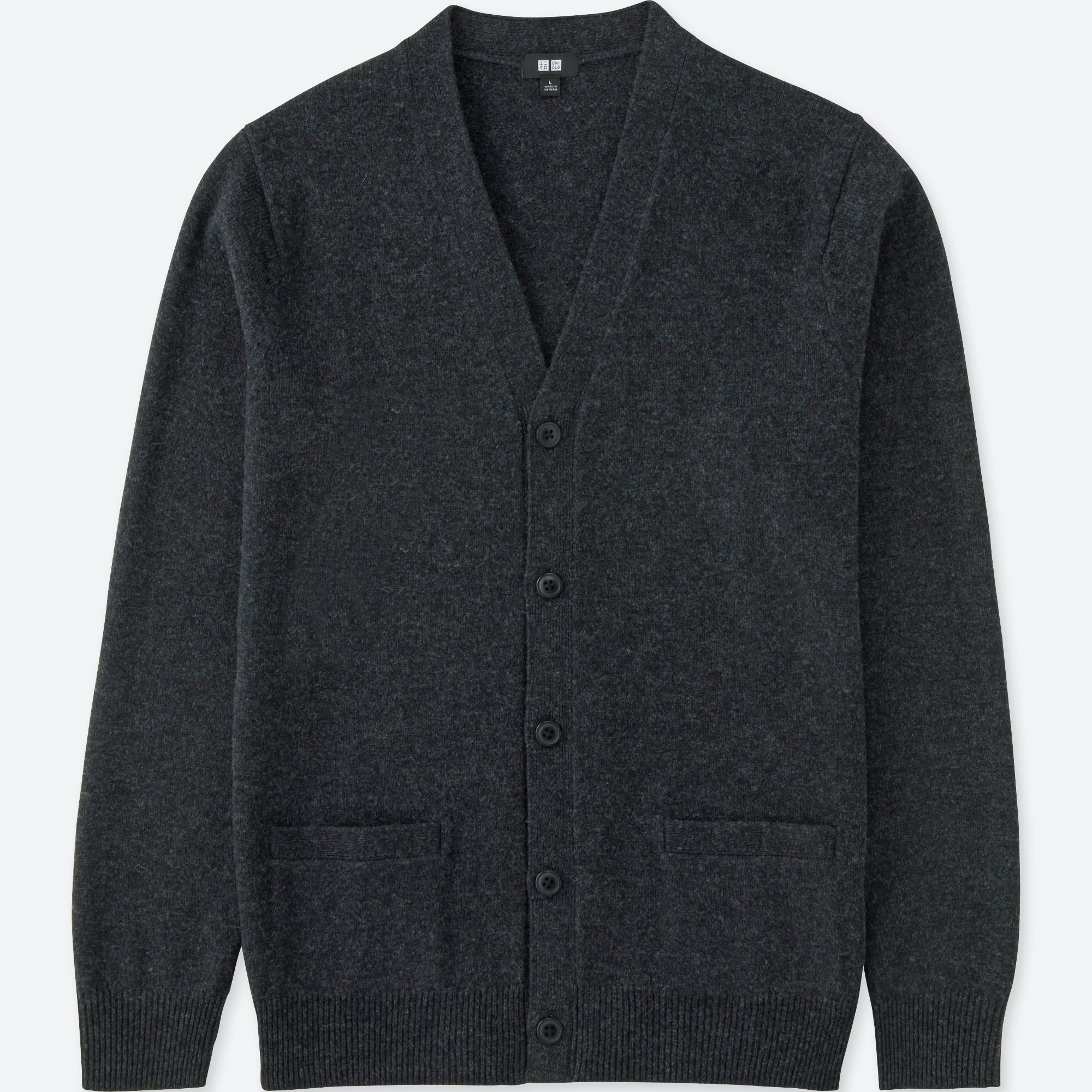 grey cardigan uniqlo