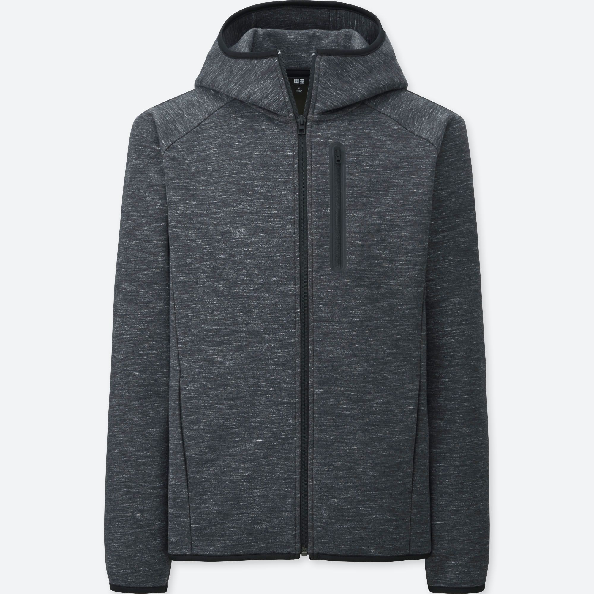 MEN DRY STRETCH LONG SLEEVE SWEAT FULL-ZIP HOODIE | UNIQLO US