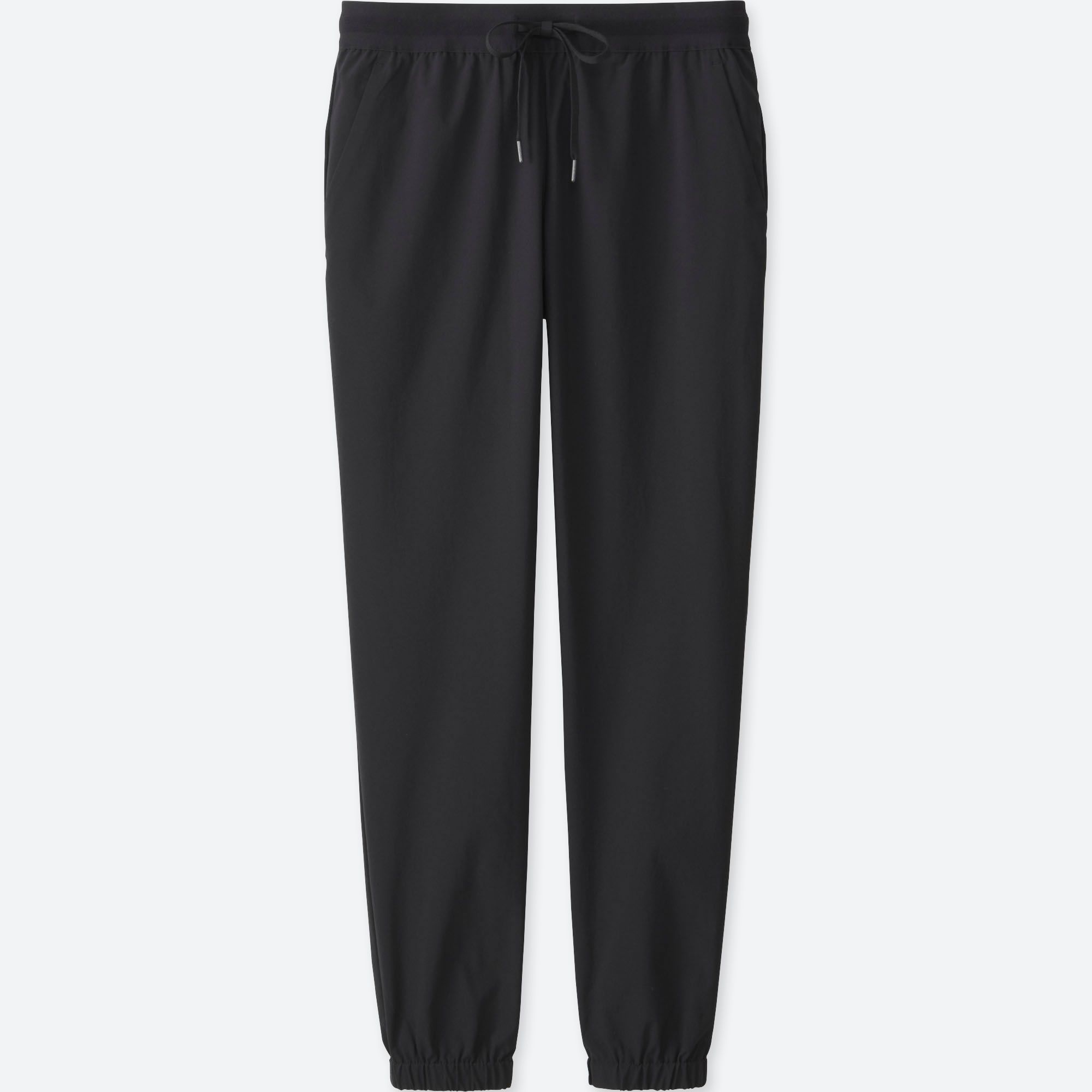 uniqlo black jogger pants