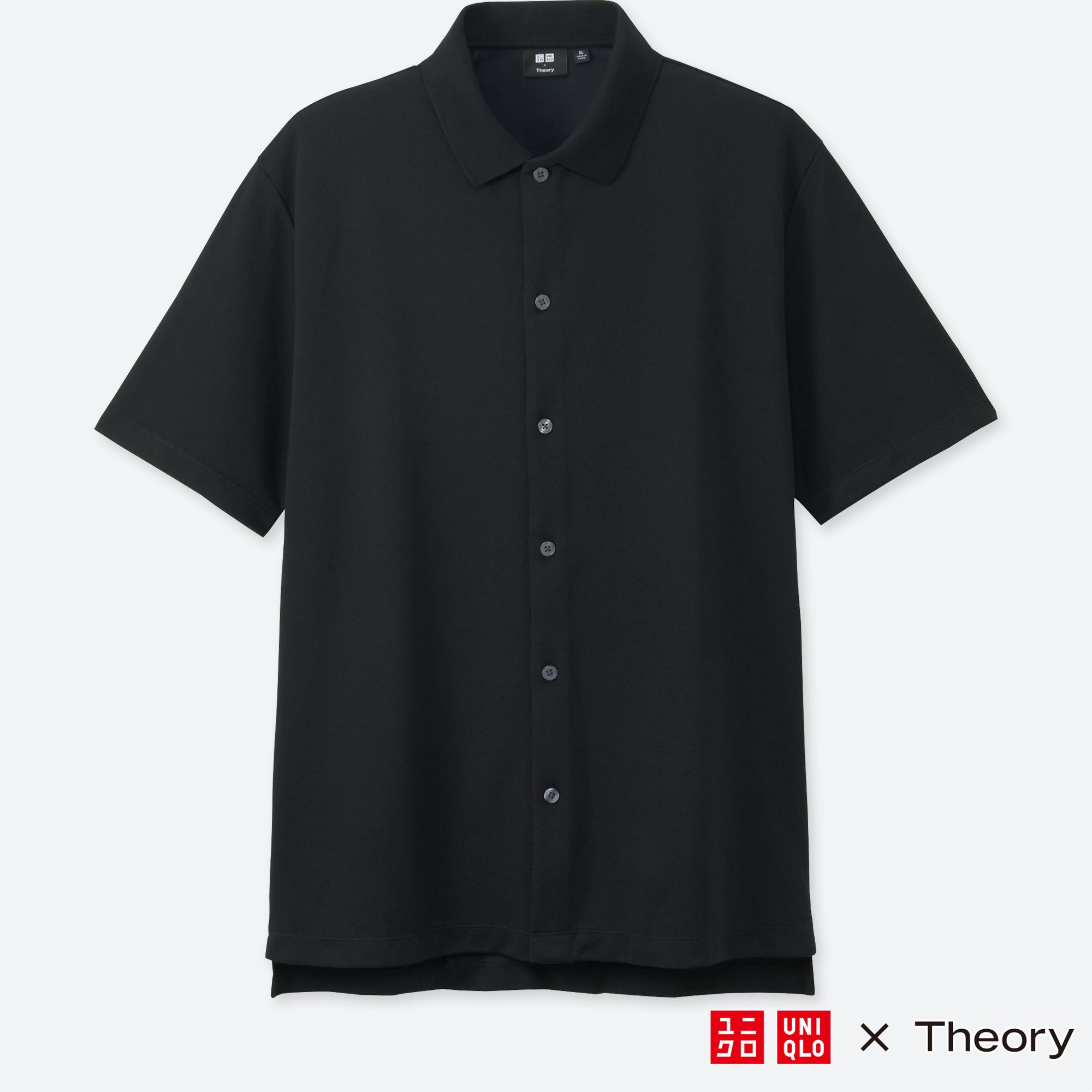 uniqlo black polo neck