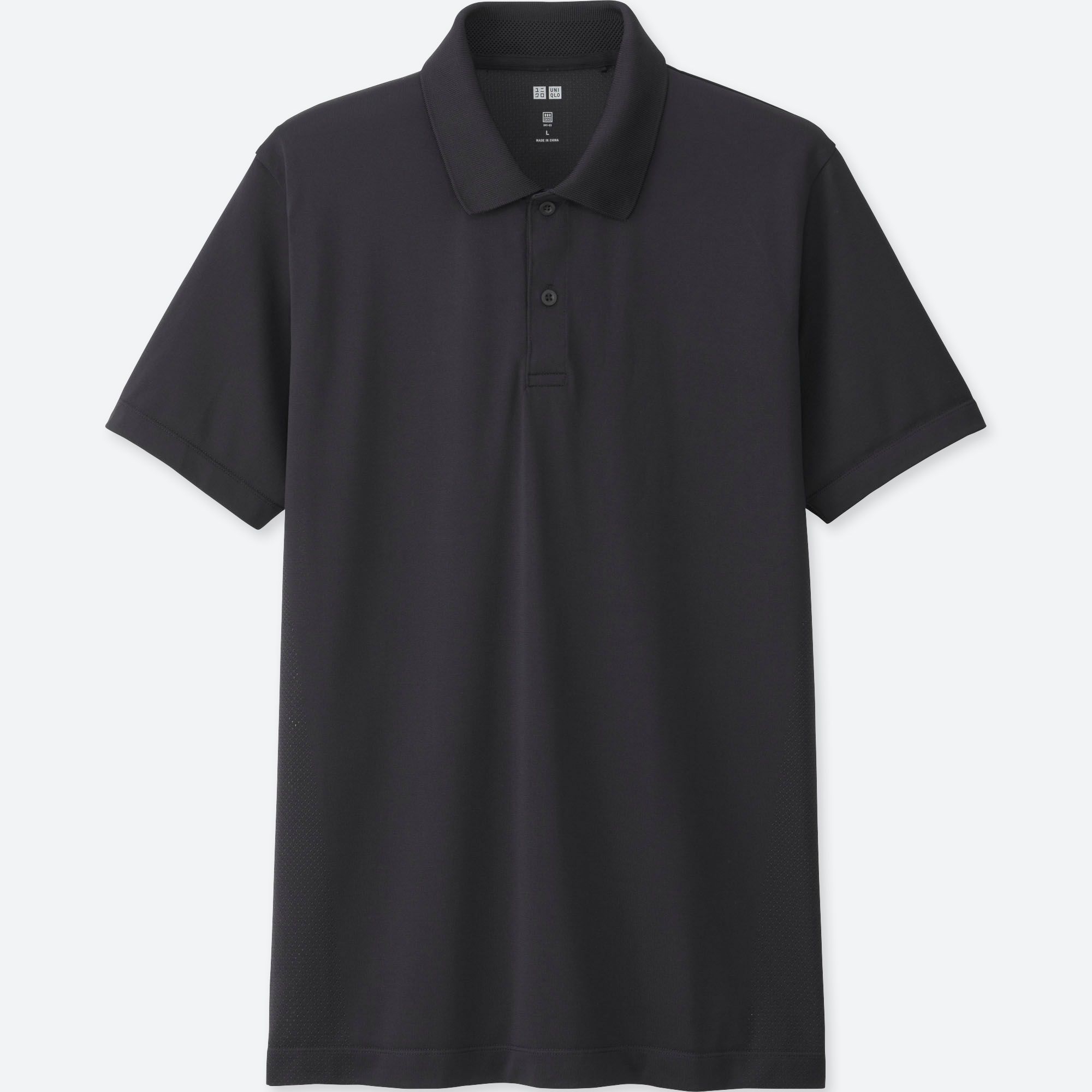 uniqlo black polo neck