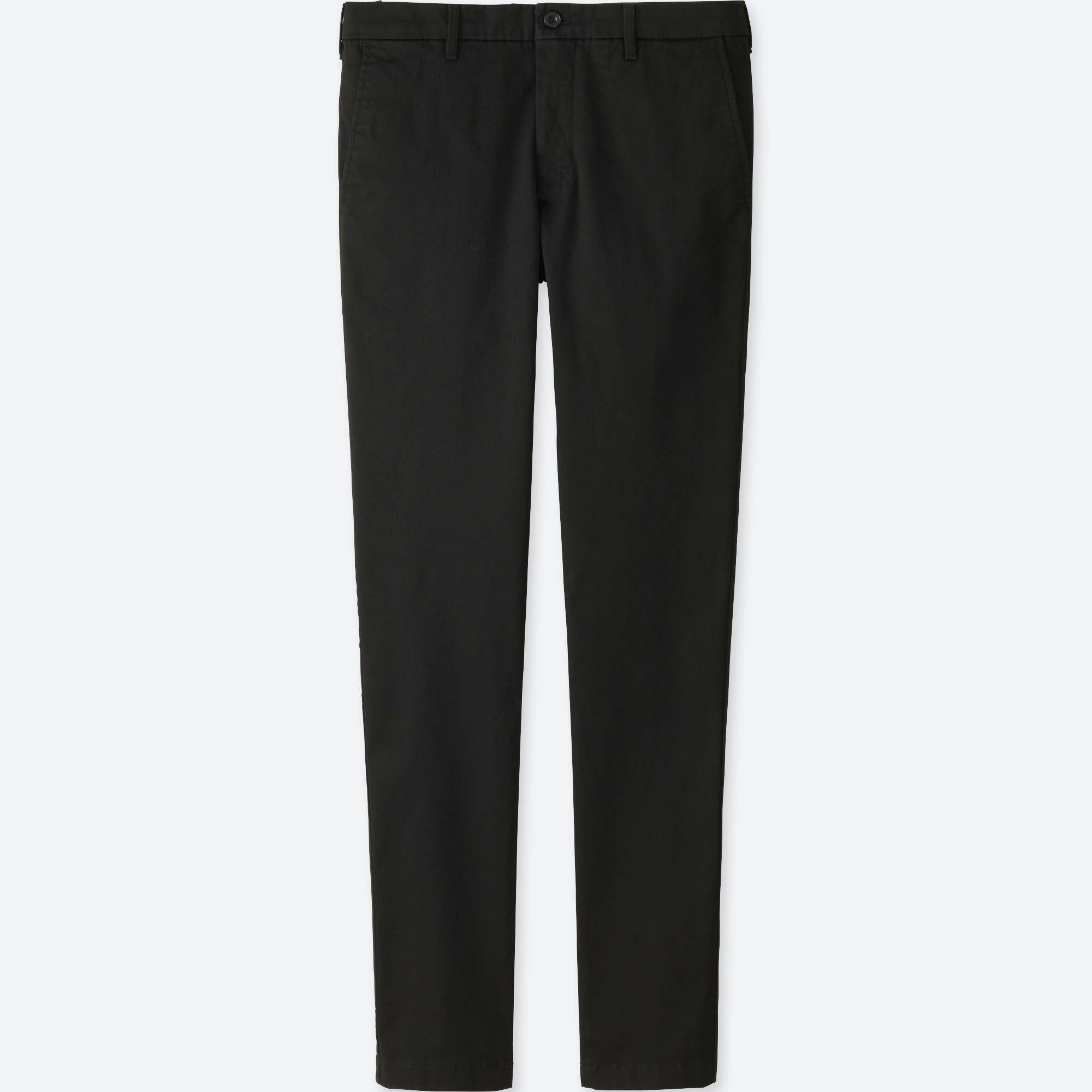 black skinny chino pants mens