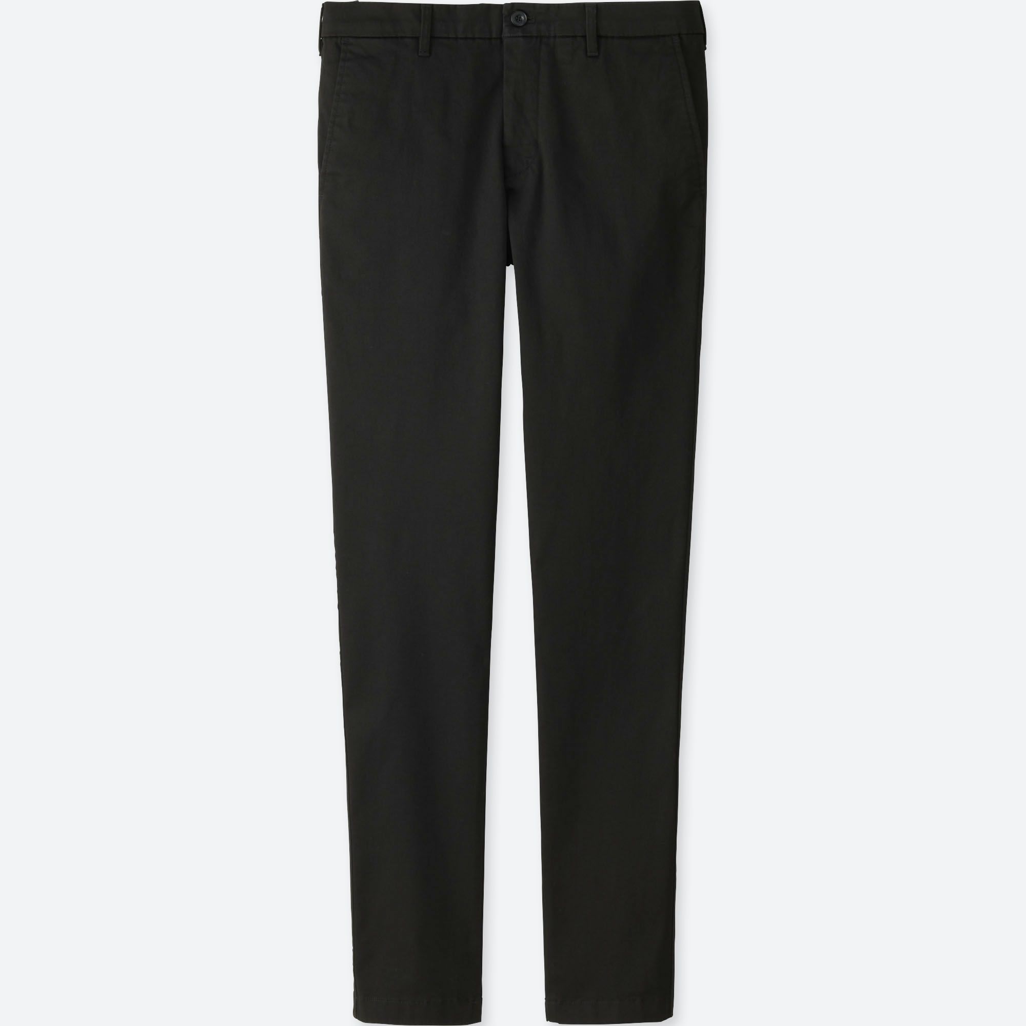 mens black skinny chino pants