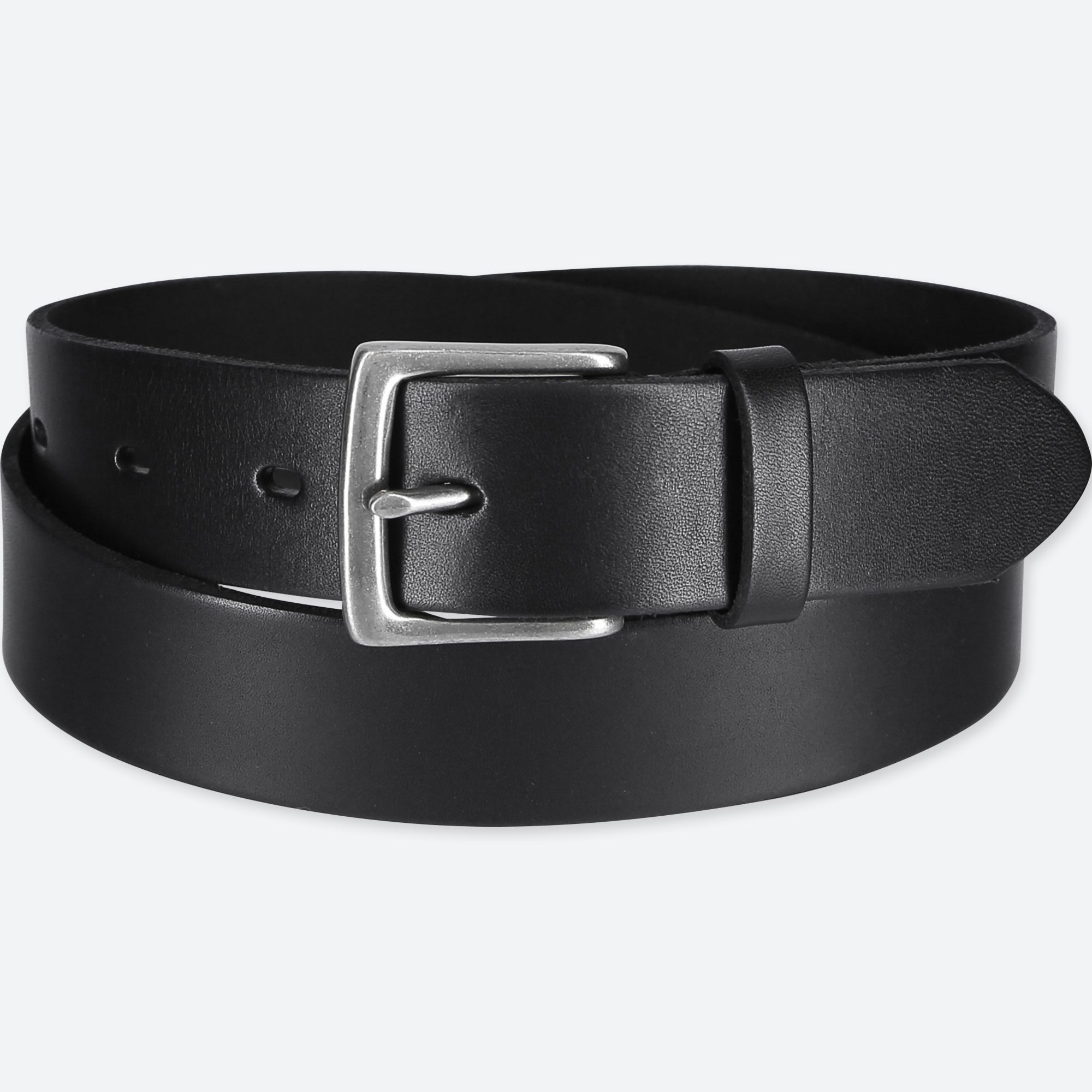 MEN ITALIAN OILED LEATHER BELT UNIQLO US