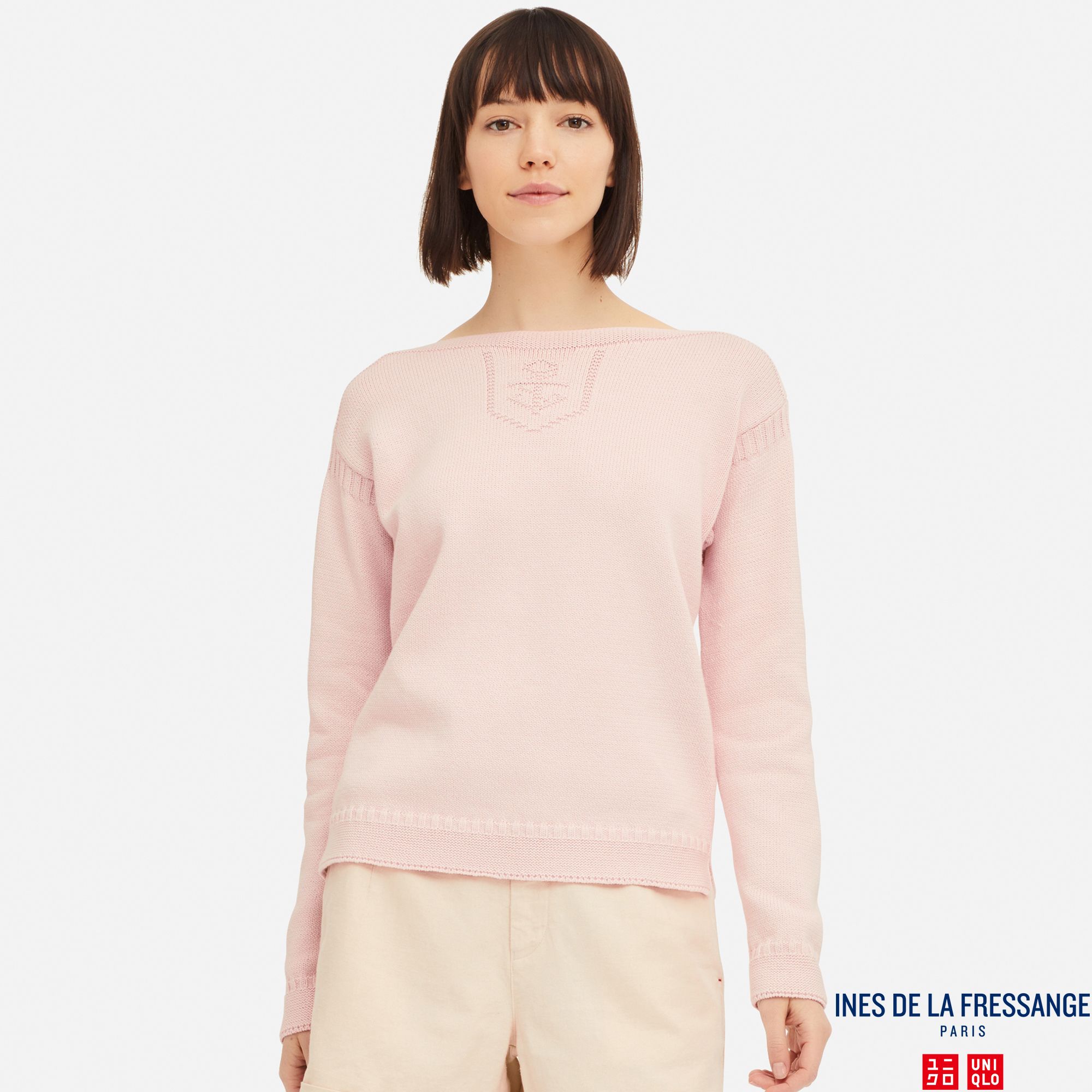 WOMEN INES FISHERMAN BOAT NECK JUMPER
