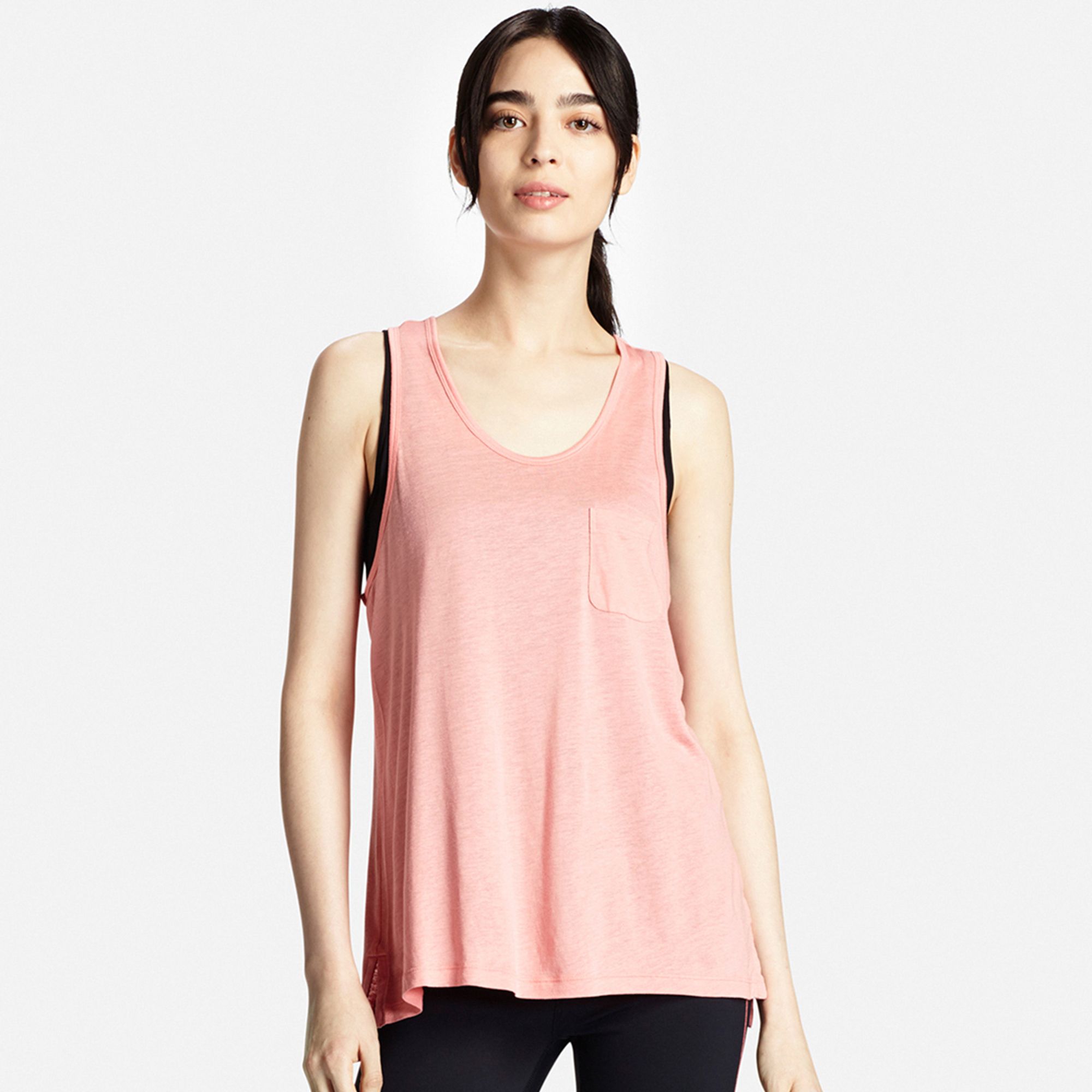 Women Modal Linen Tank Top UNIQLO US