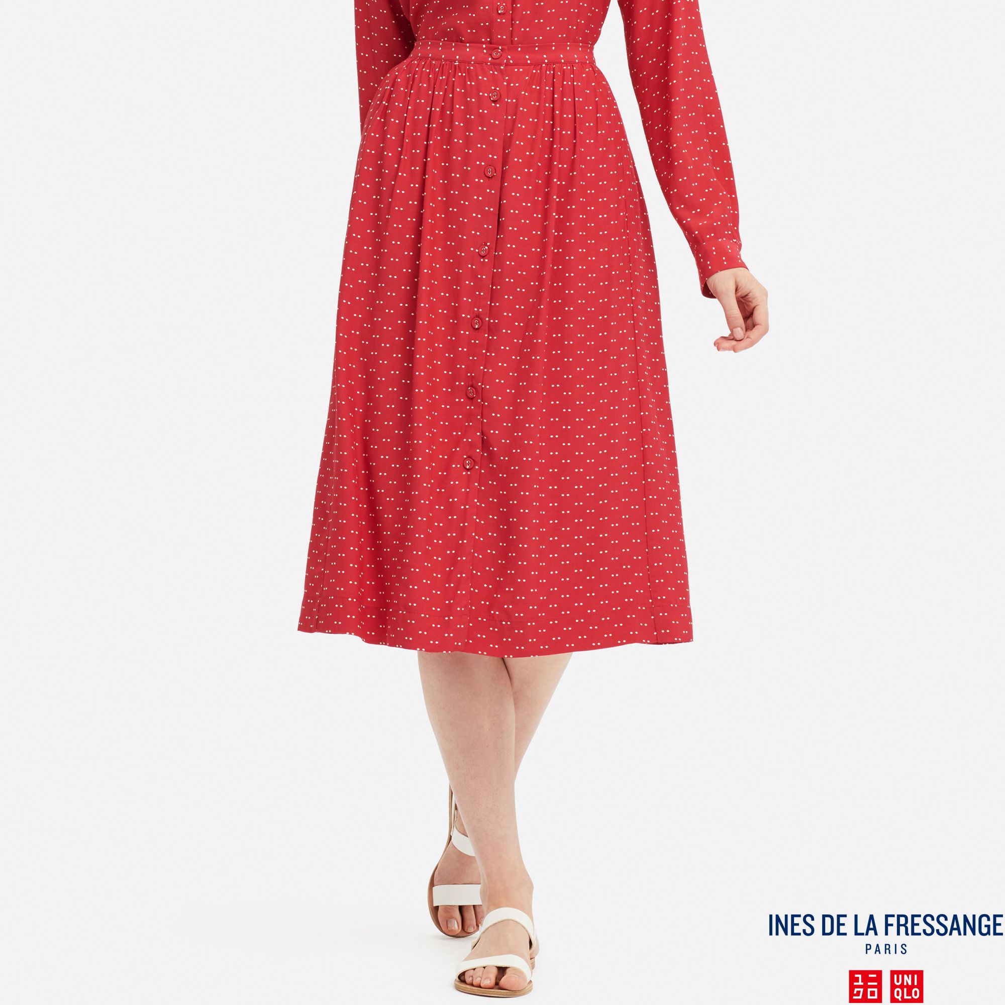 WOMEN INES GEORGETTE SKIRT