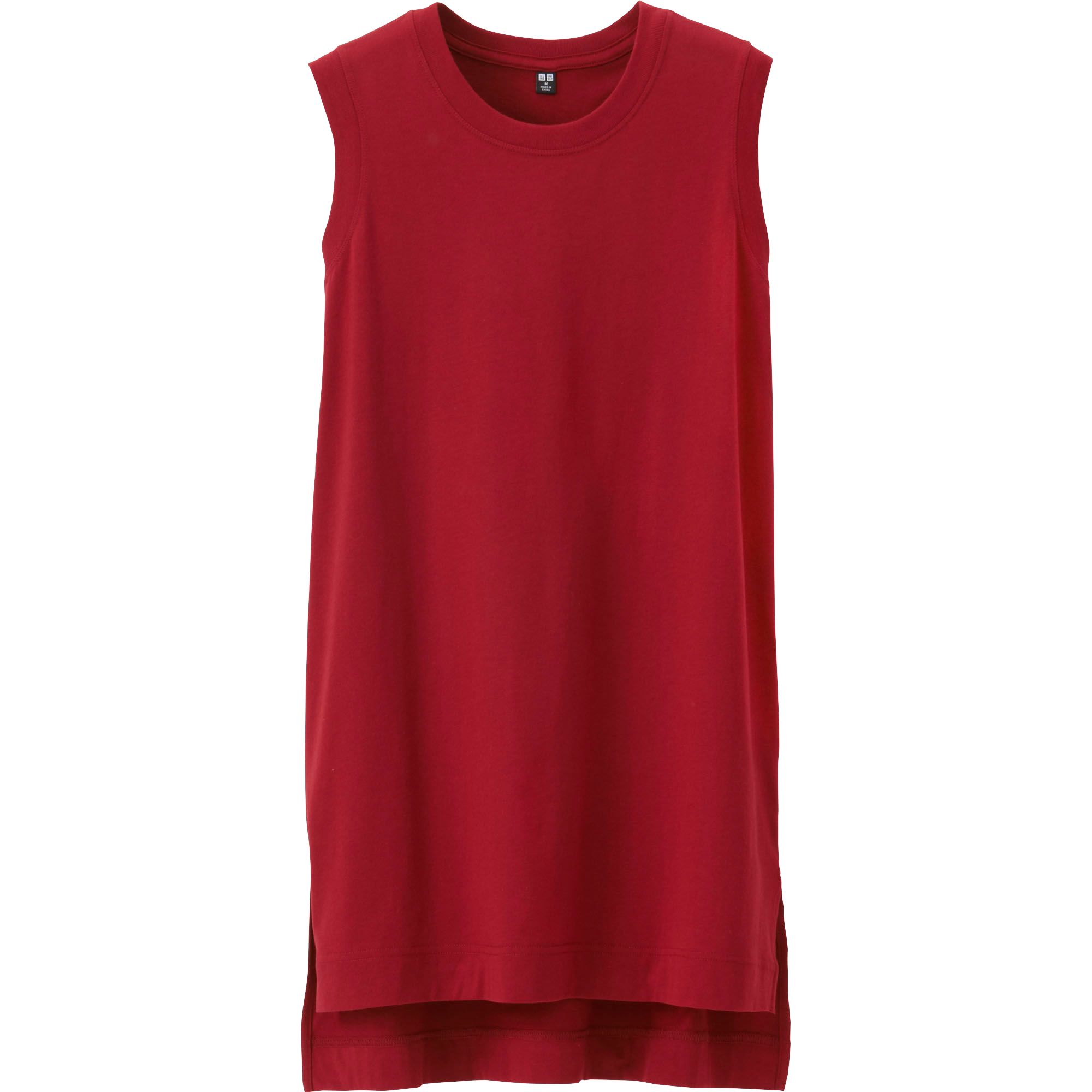 long sleeveless t shirt