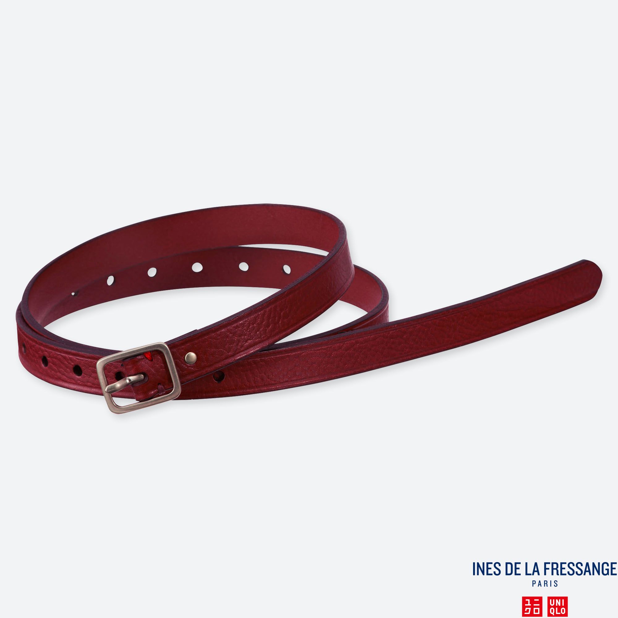 WOMEN INES VINTAGE SKINNY LONG BELT