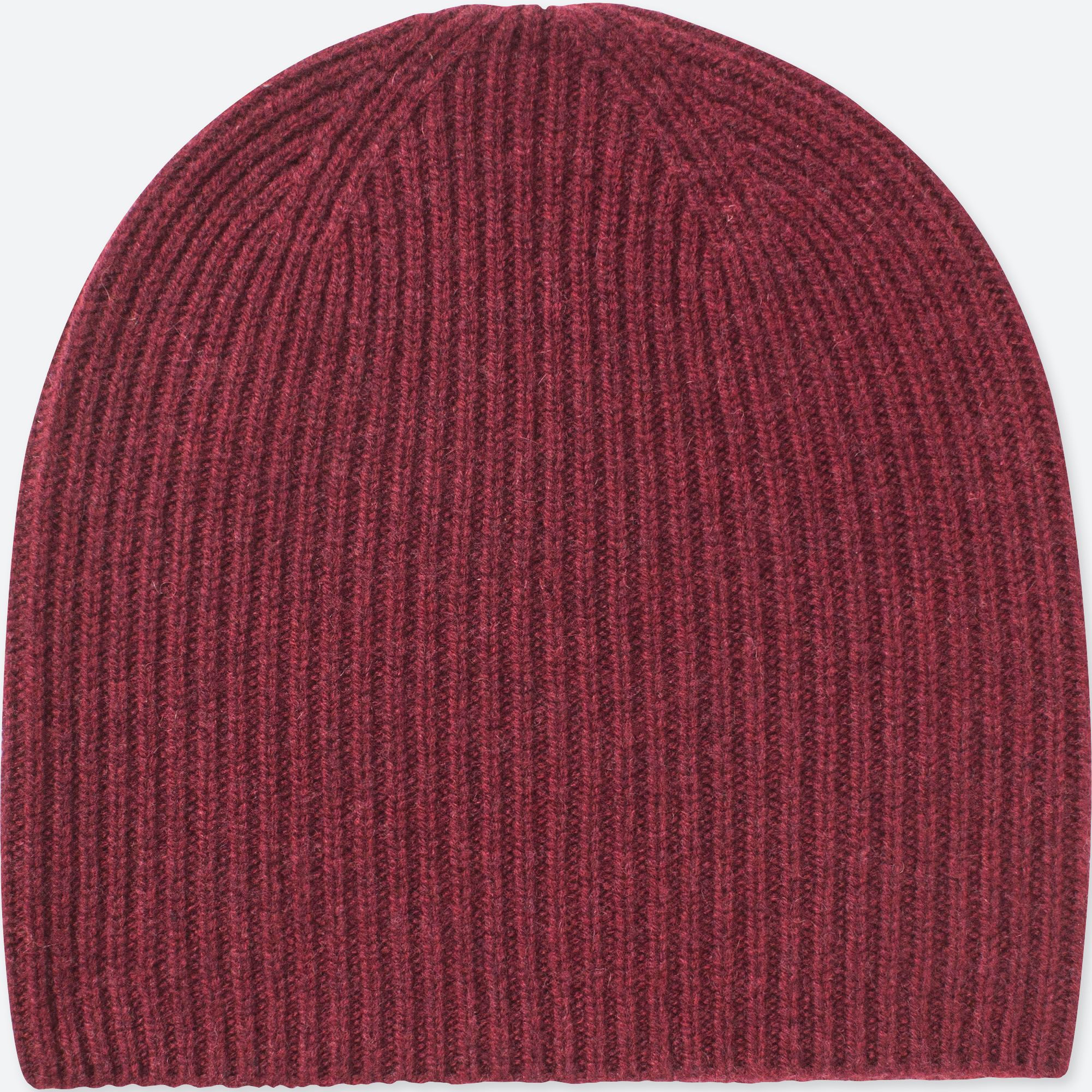 cashmere knitted beanie