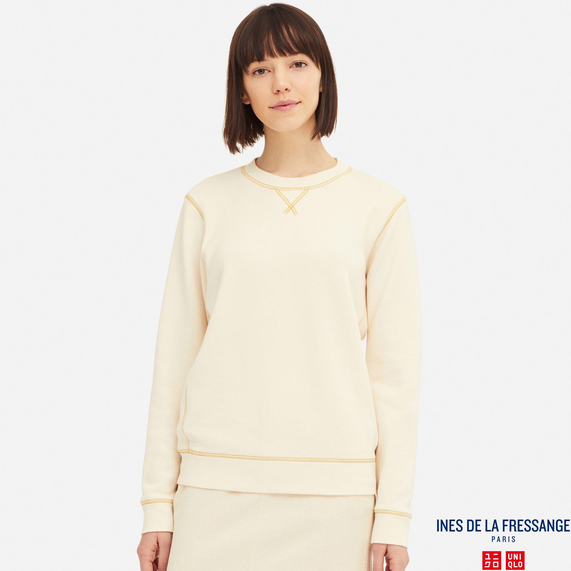 WOMEN INES FRENCH TERRYCLOTH LONG SLEEVED SWEATSHIRT