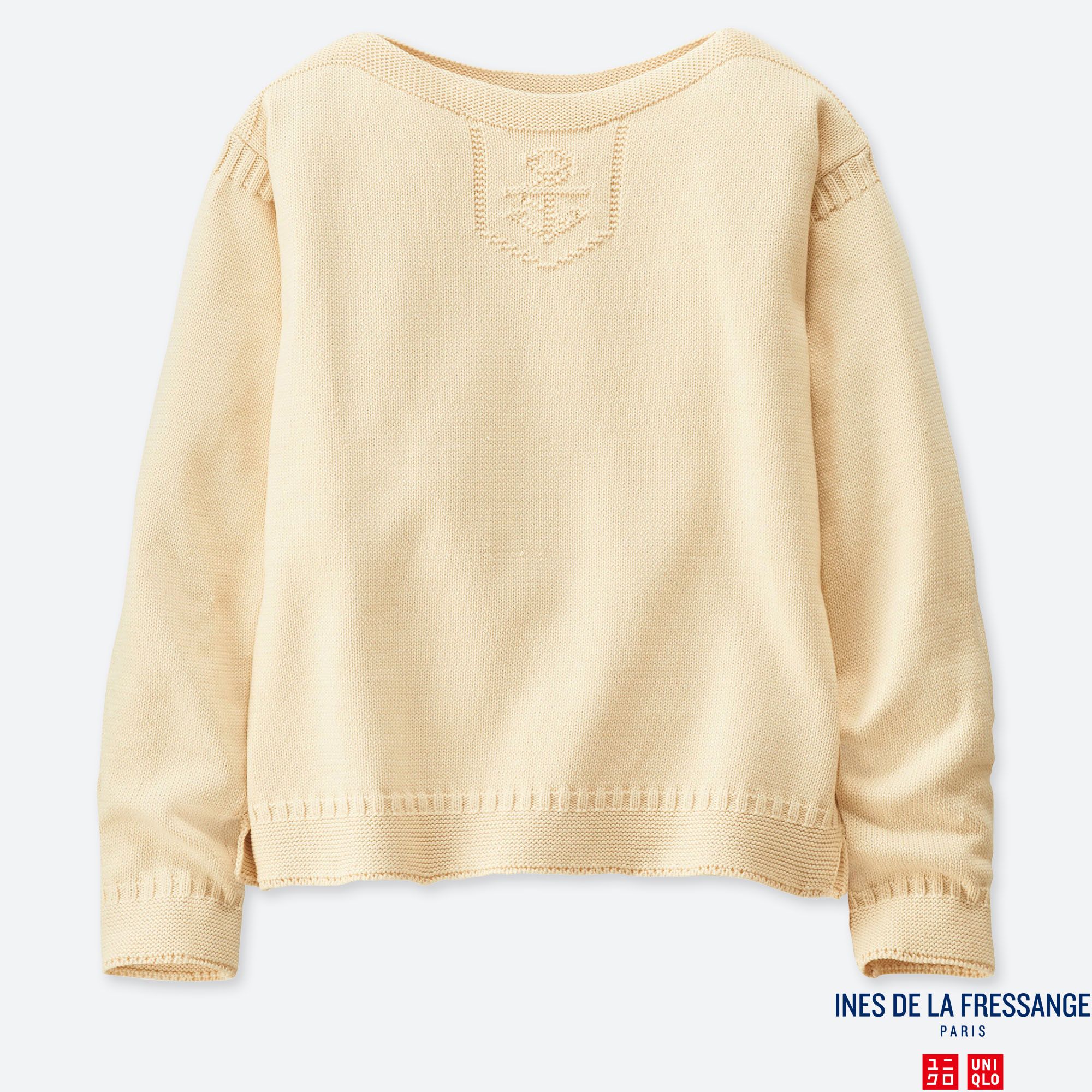 WOMEN INES FISHERMAN BOAT NECK JUMPER