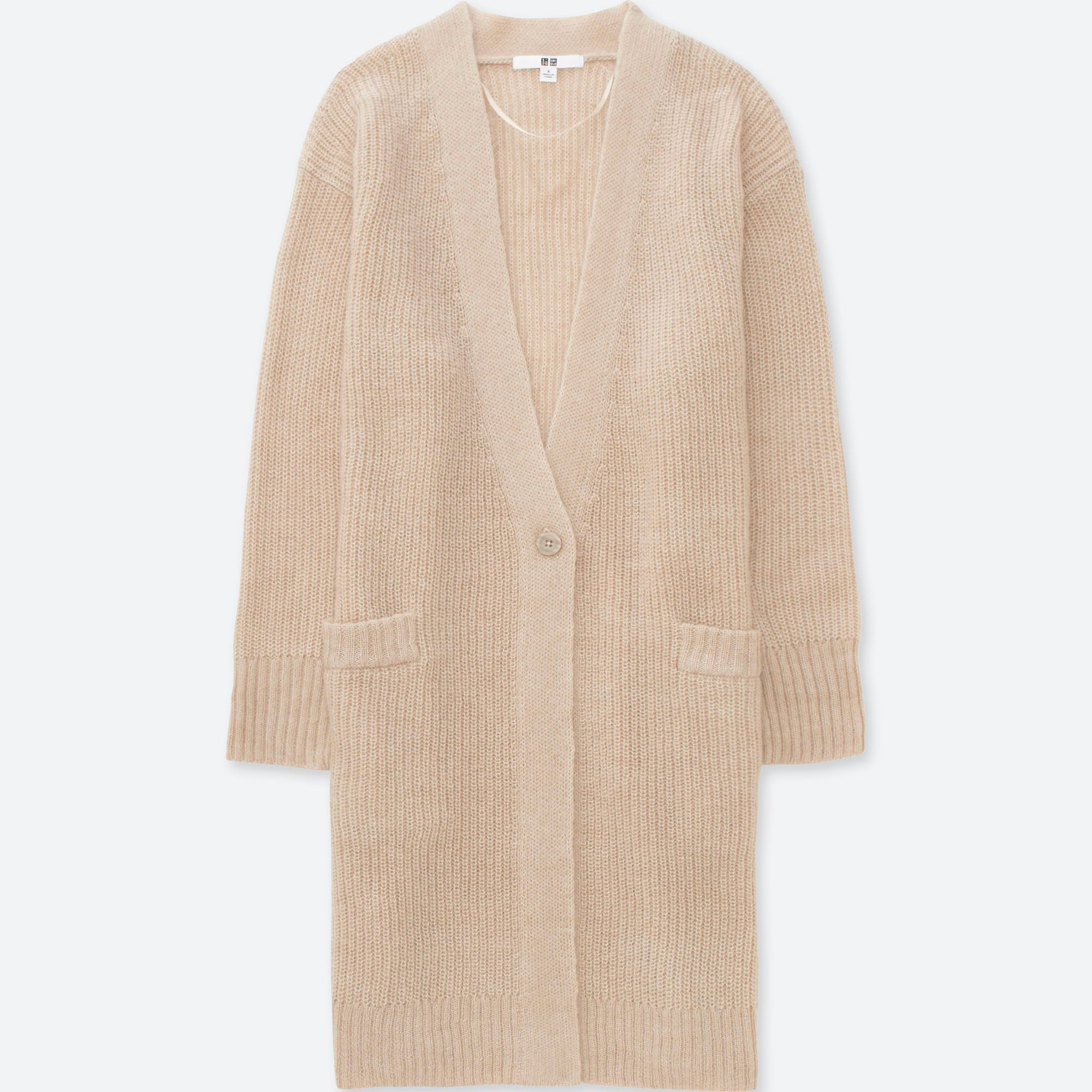 WOMEN MOHAIR BLEND LONG CARDIGAN | UNIQLO US