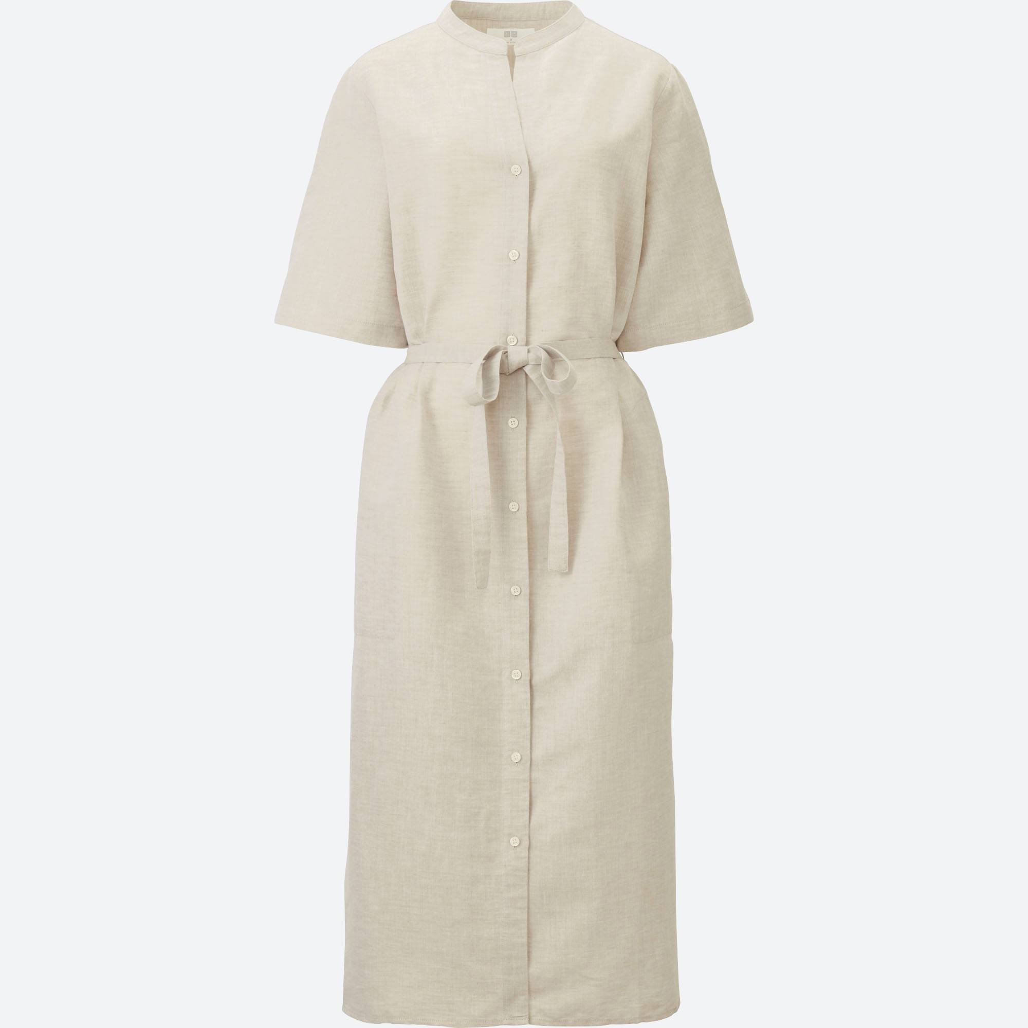 Женское Платье Linen Chamber Shirt Dress