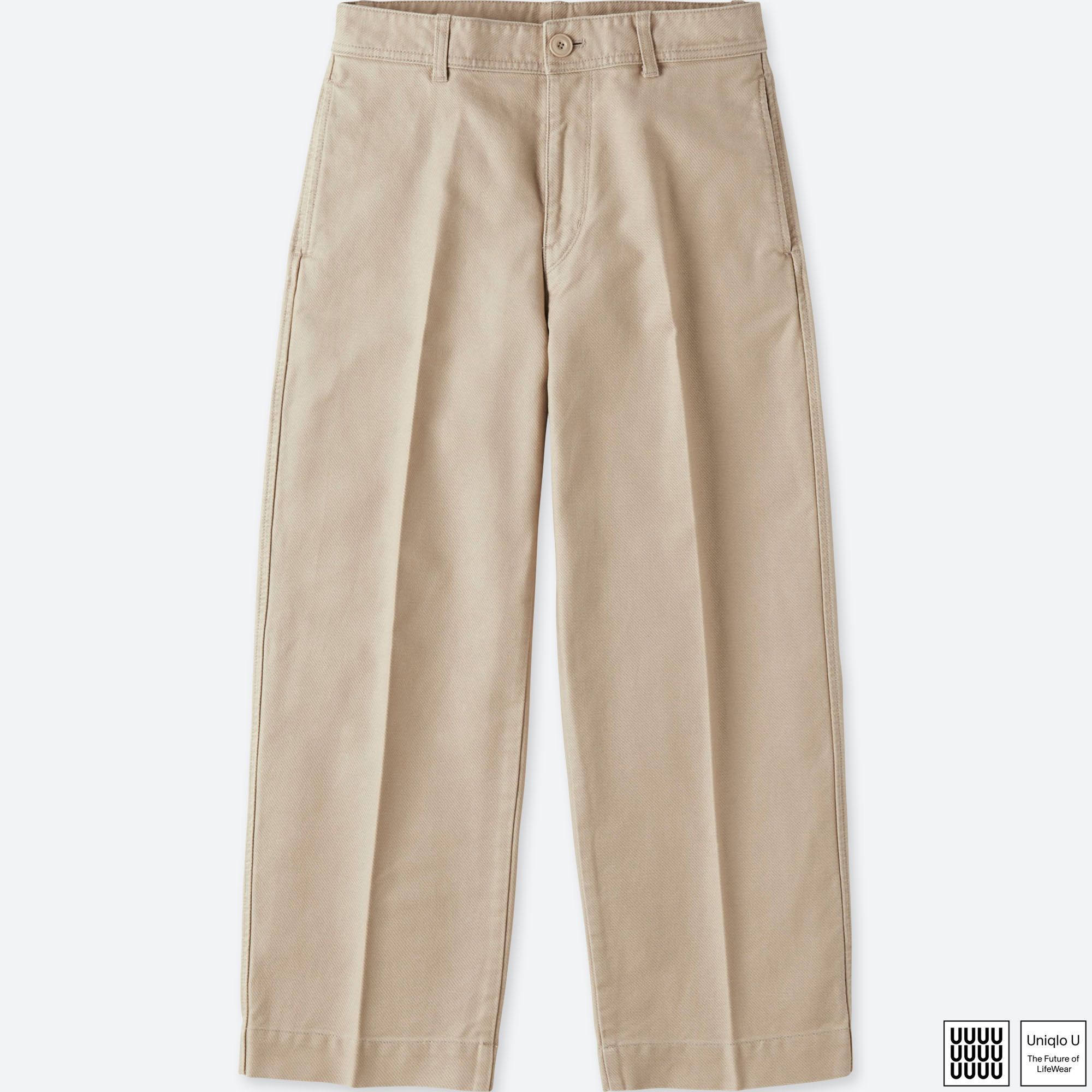 WOMEN U FRONT CREASE PANTS UNIQLO US