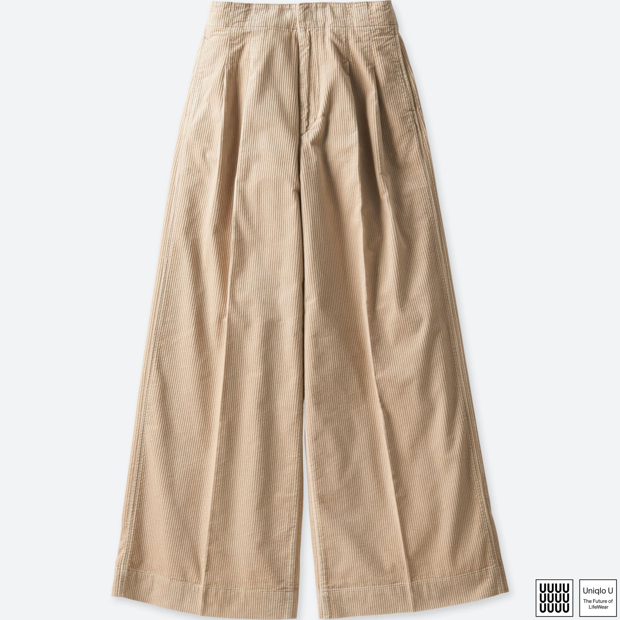 uniqlo wide leg pants