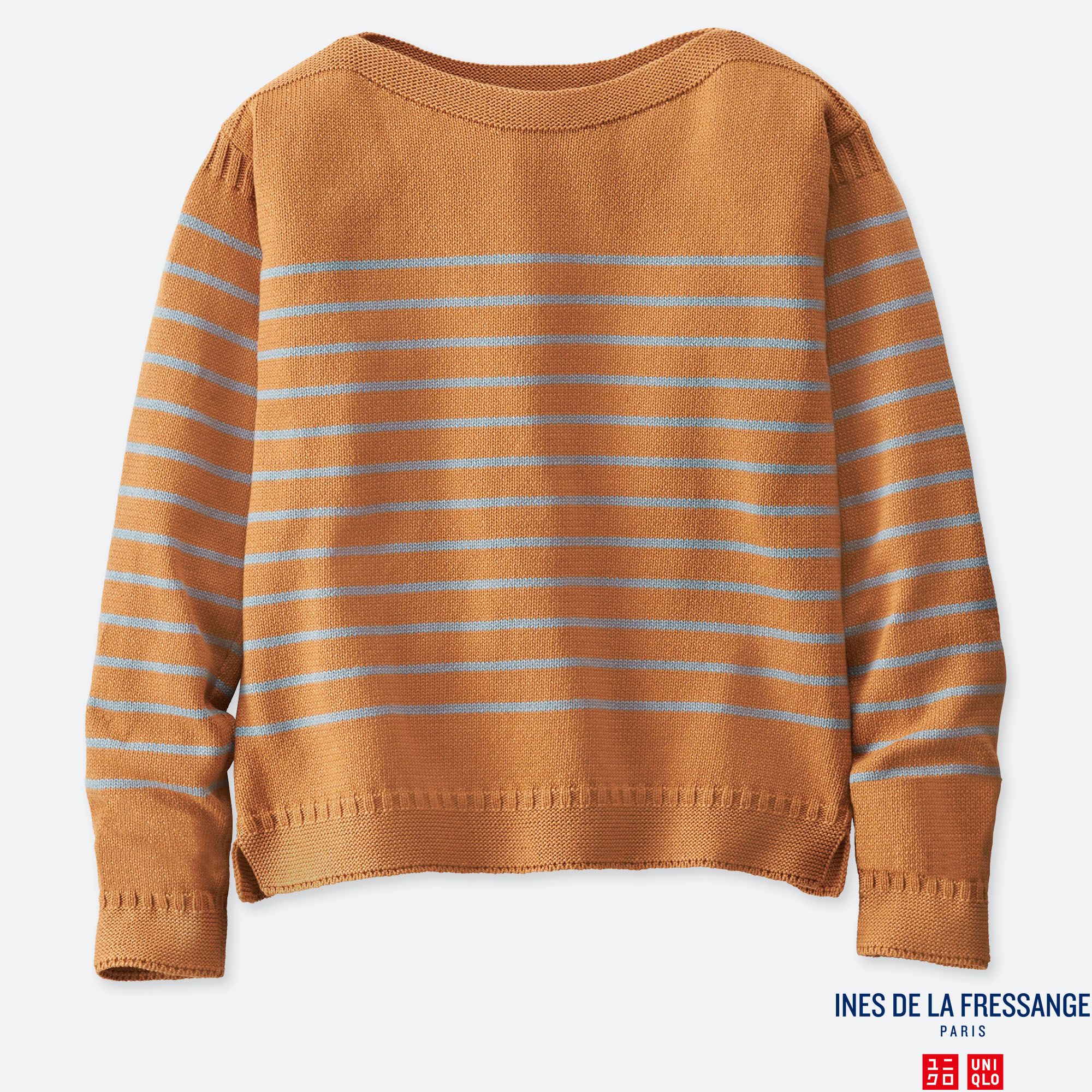WOMEN INES FISHERMAN BOAT NECK STRIPED JUMPER