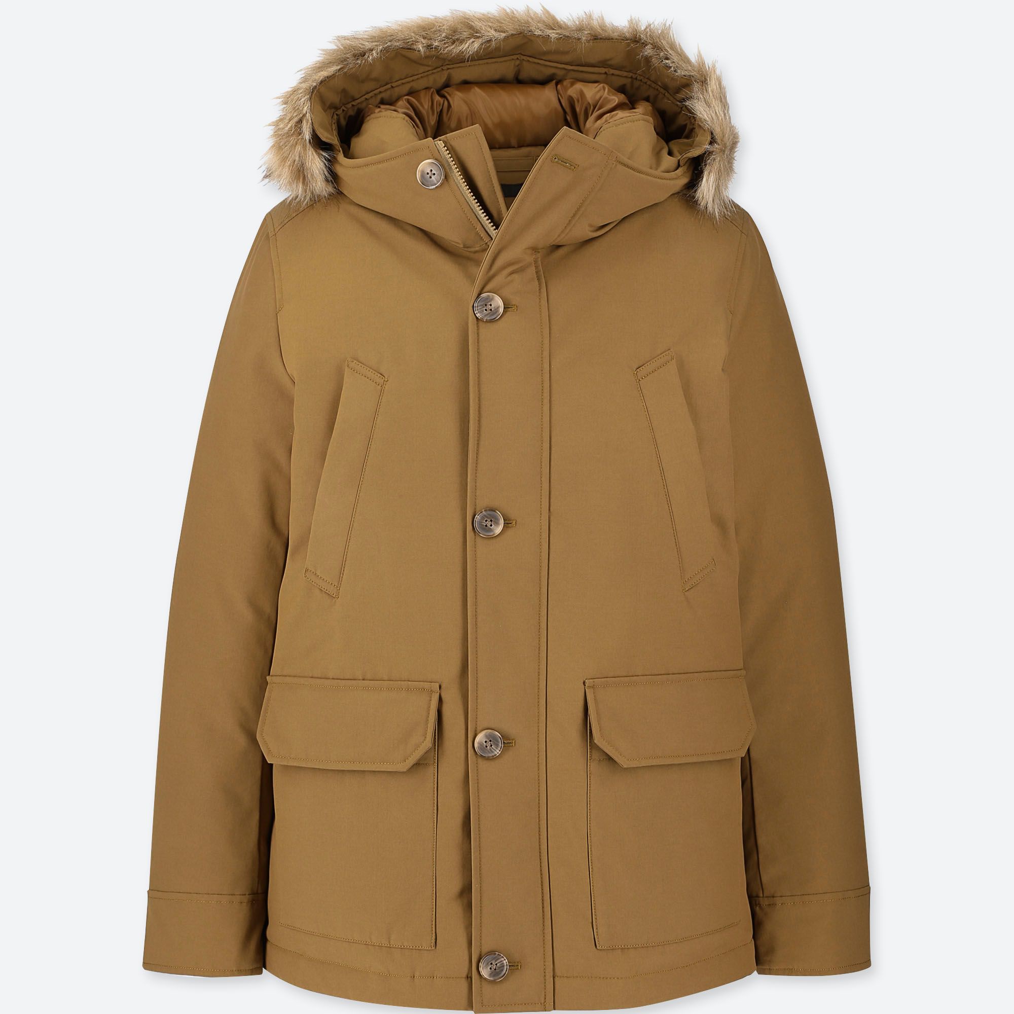 MEN NONQUILTED HOODED DOWN JACKET UNIQLO UK