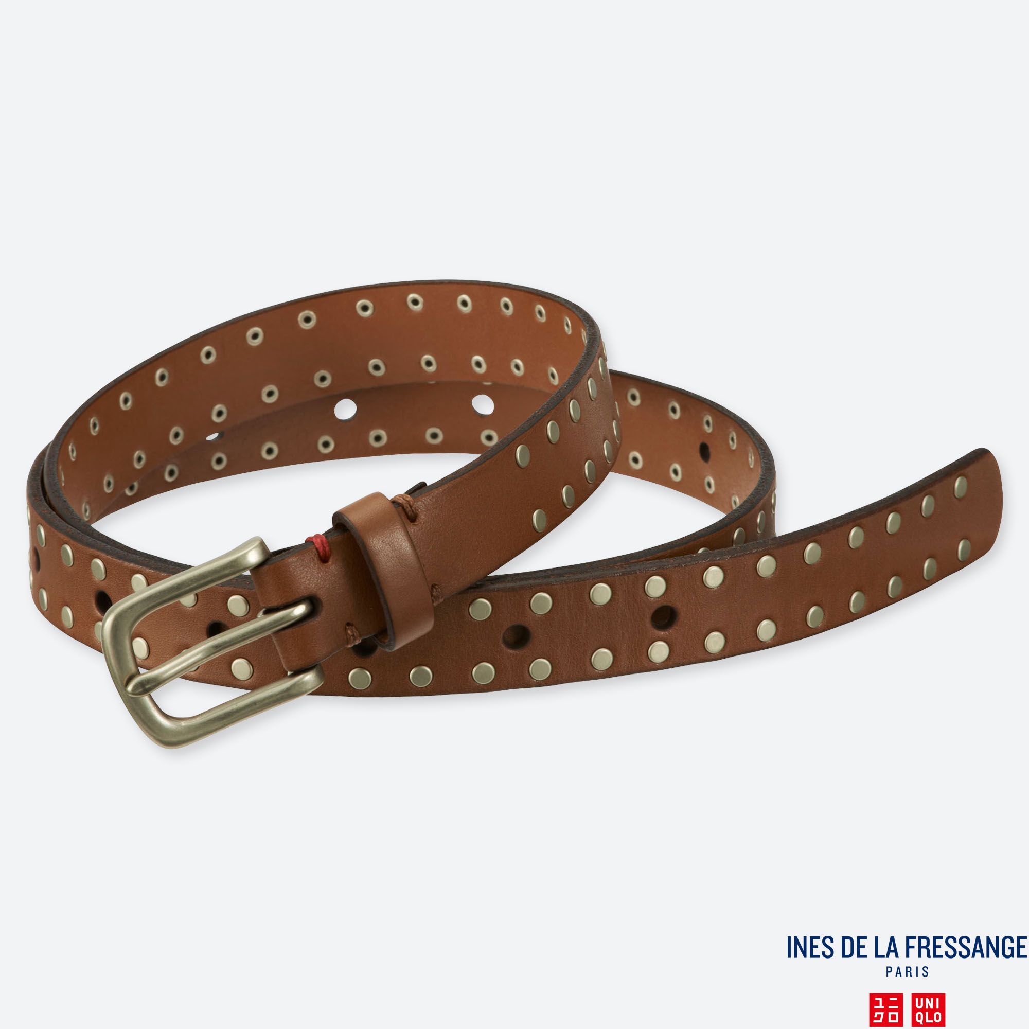 WOMEN INES VINTAGE STUDDED BELT