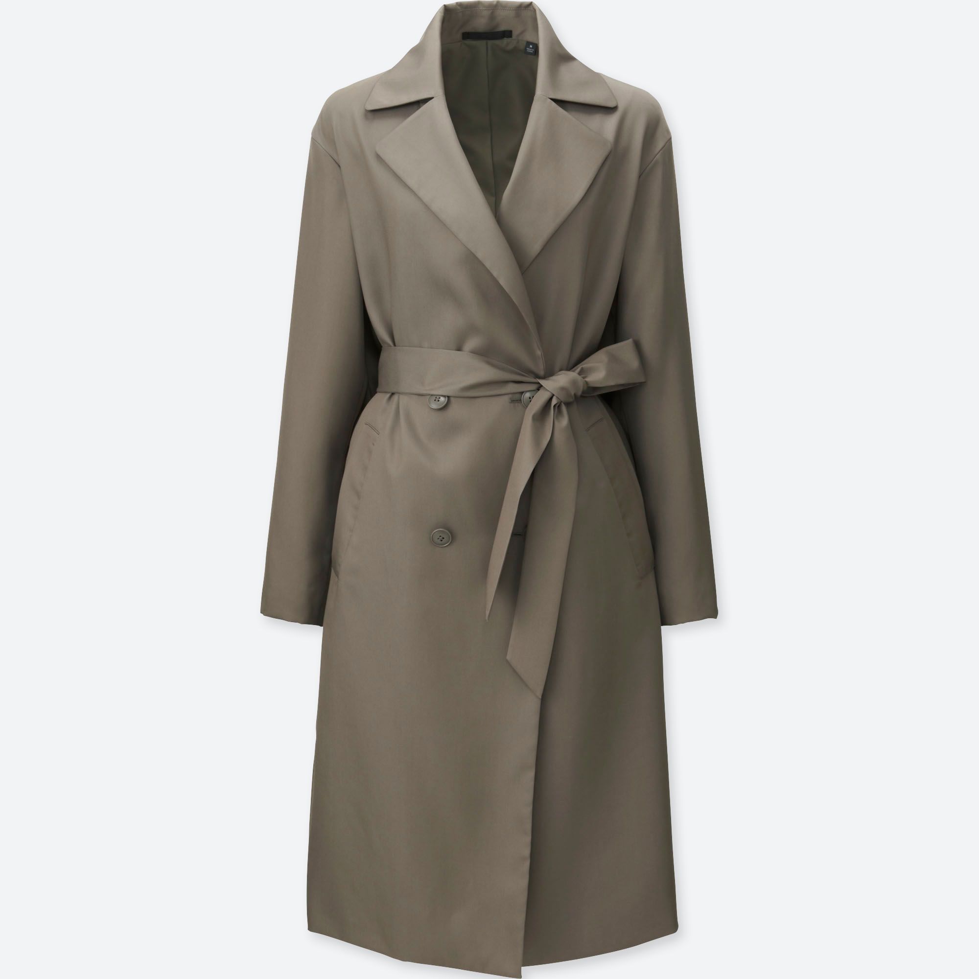 WOMEN DRAPE TRENCH COAT UNIQLO US