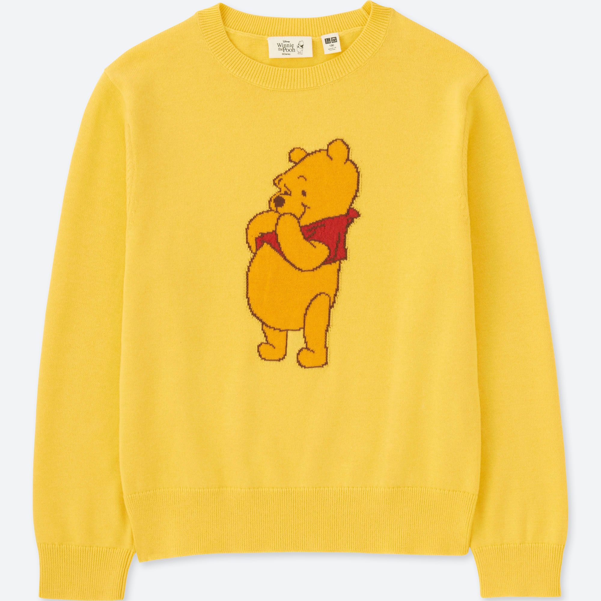 KIDS DISNEY COLLECTION WINNIE THE POOH SWEATER UNIQLO US KIDS DISNEY COLLECTION WINNIE THE POOH SWEATER UNIQLO US