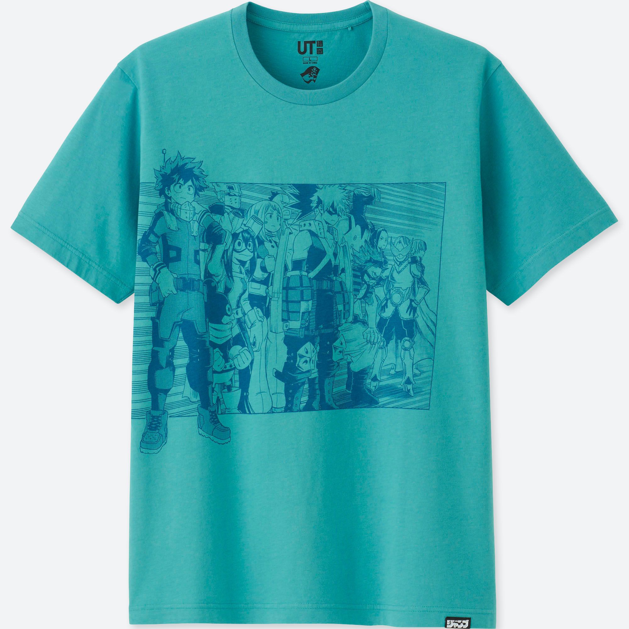 hero academia uniqlo
