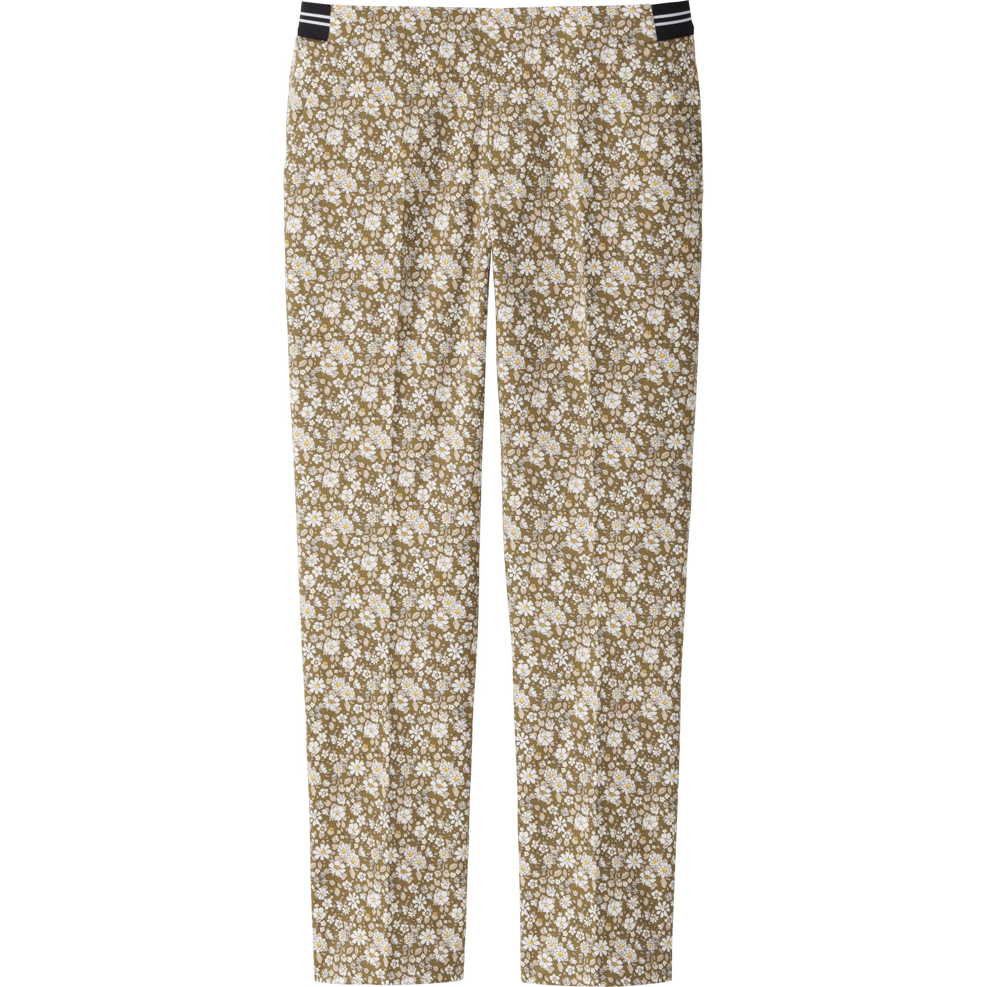 Women Satin Ankle Pants UNIQLO US