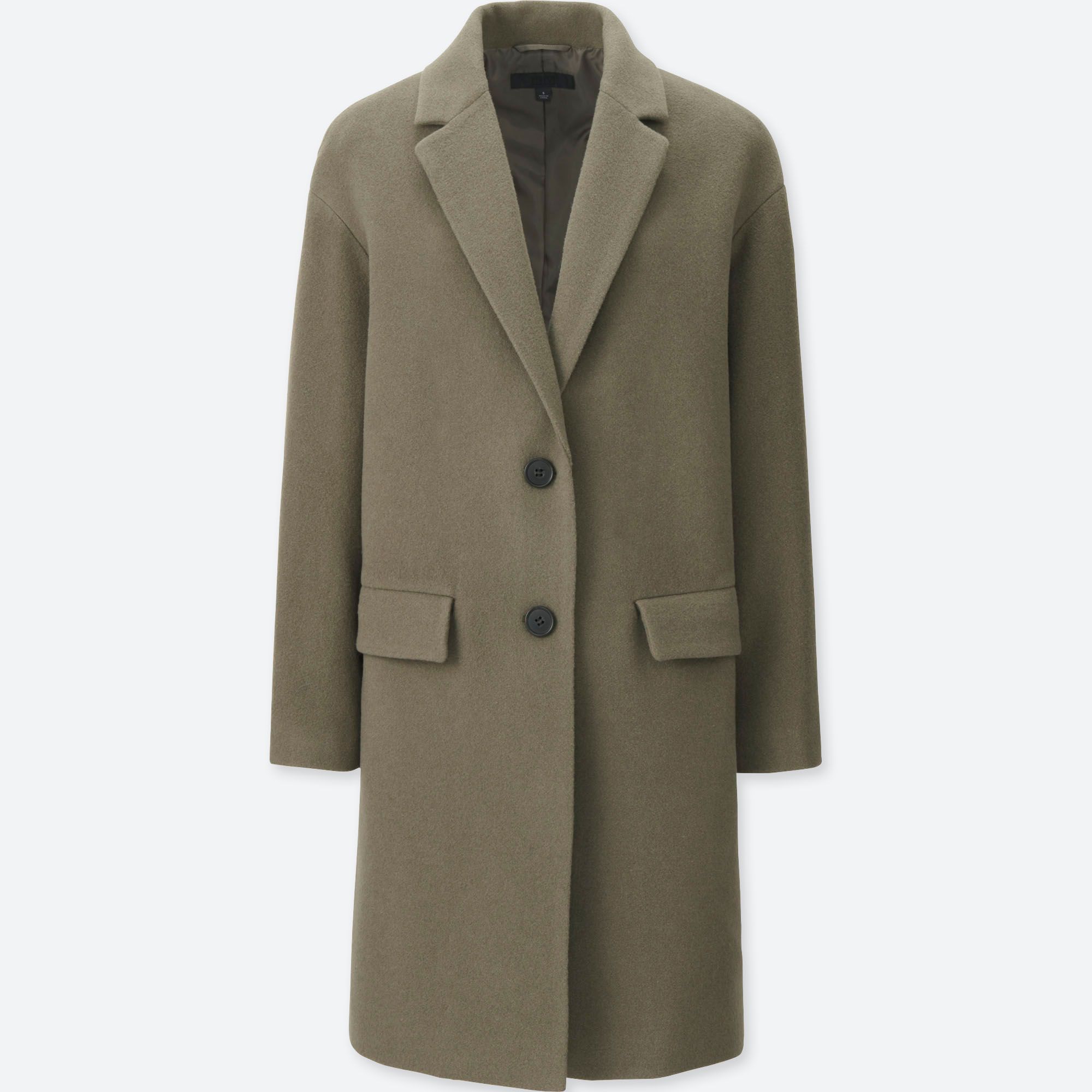 WOMEN SOFT WOOL BLEND TAILORED COAT | UNIQLO US