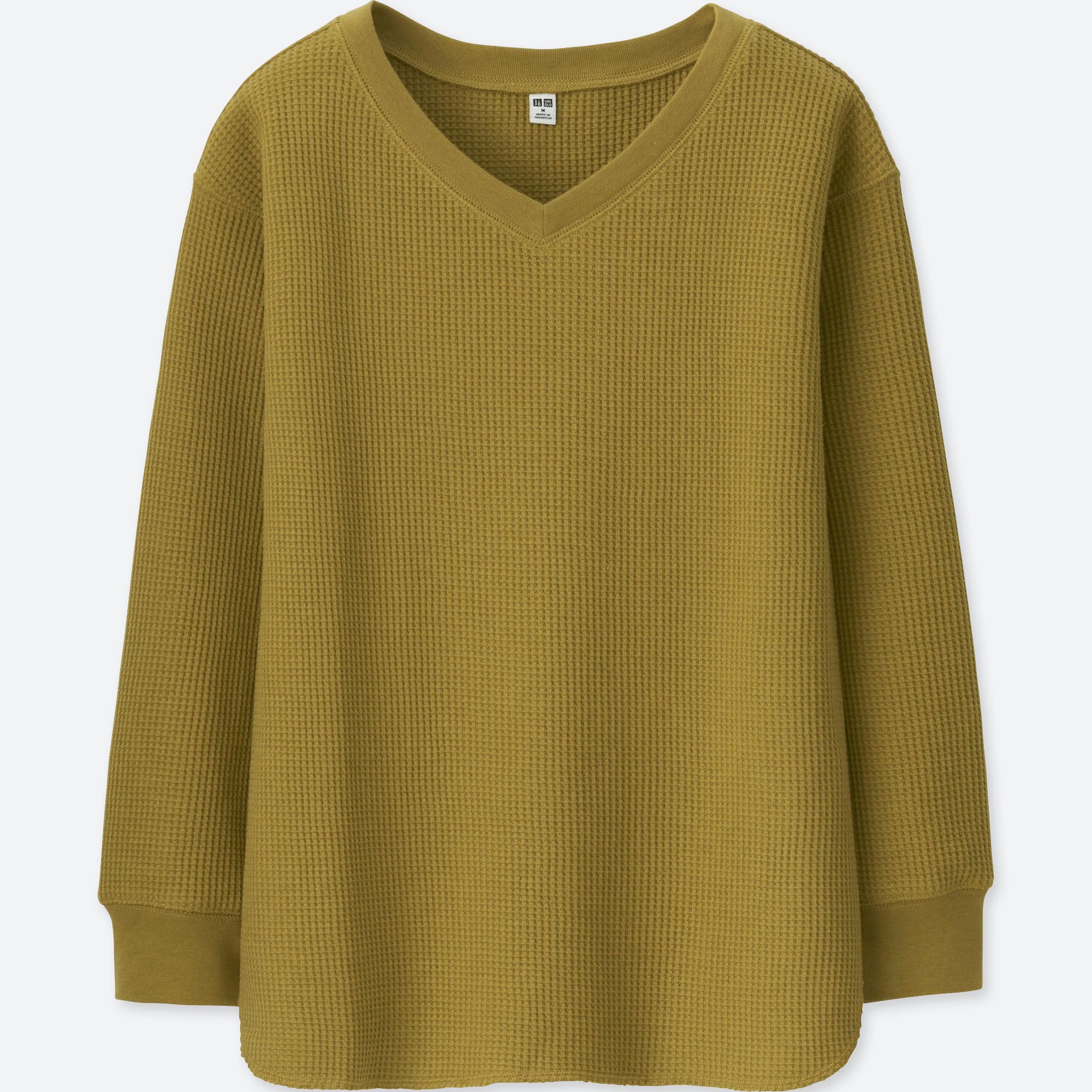 waffle weave shirts women