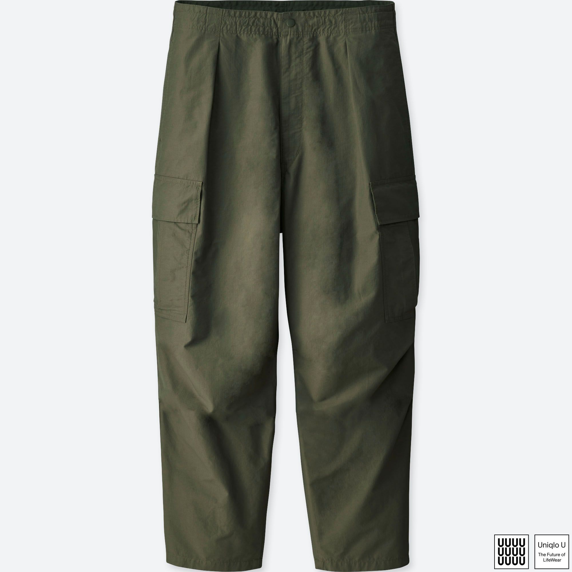 MEN U WIDE-FIT CARGO PANTS | UNIQLO US