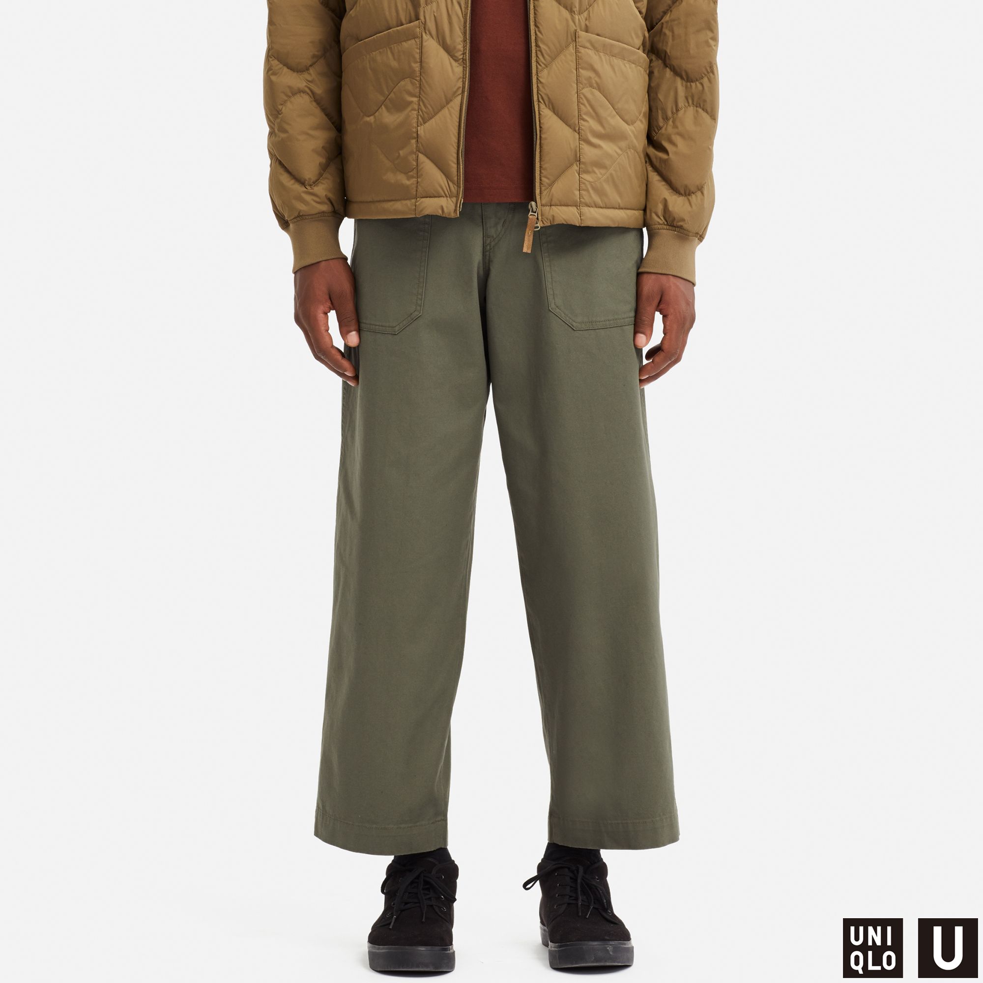 uniqlo green pants