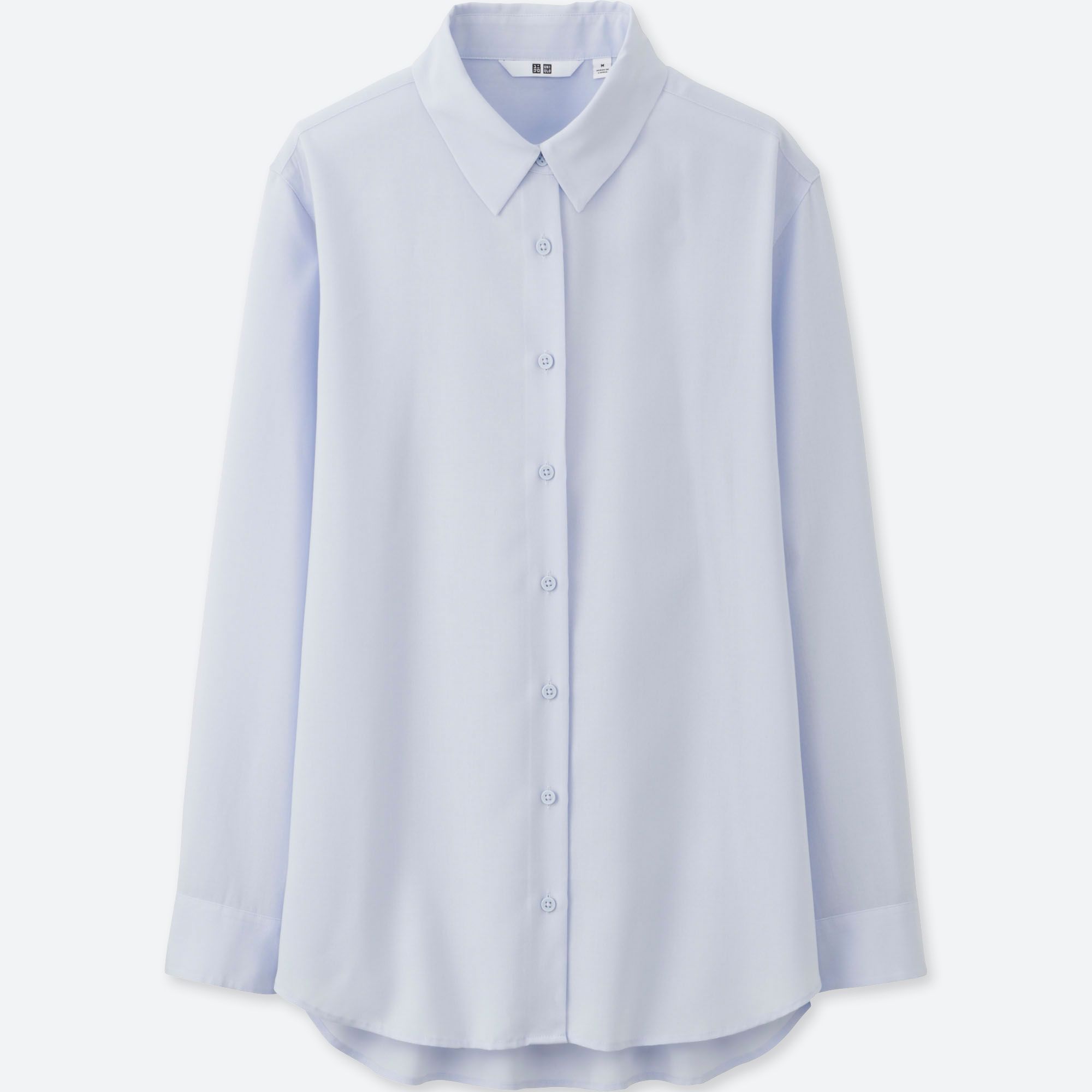 WOMEN RAYON LONG SLEEVE BLOUSE | UNIQLO US