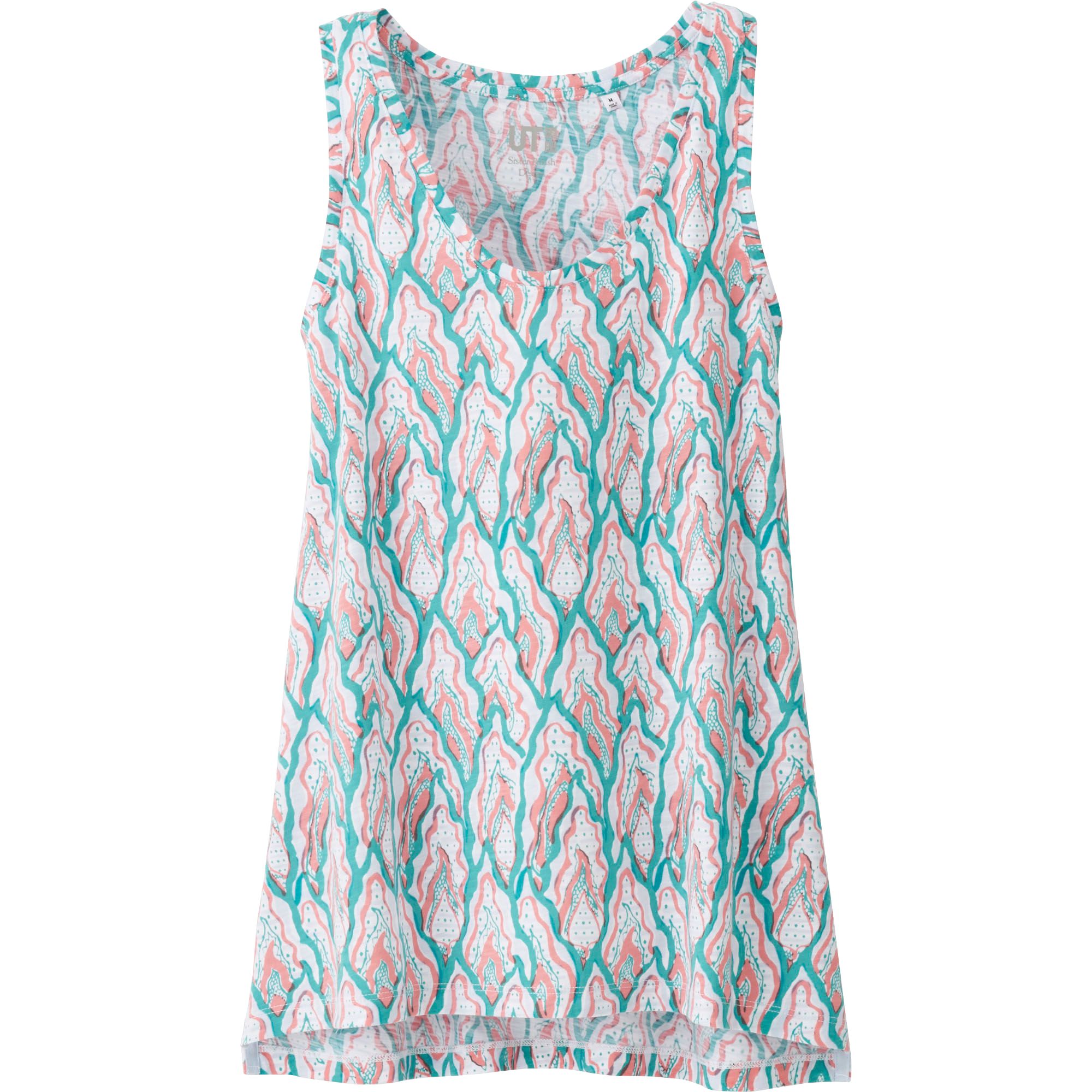 Women Sister Parish Design Graphic Tank Top | UNIQLO US