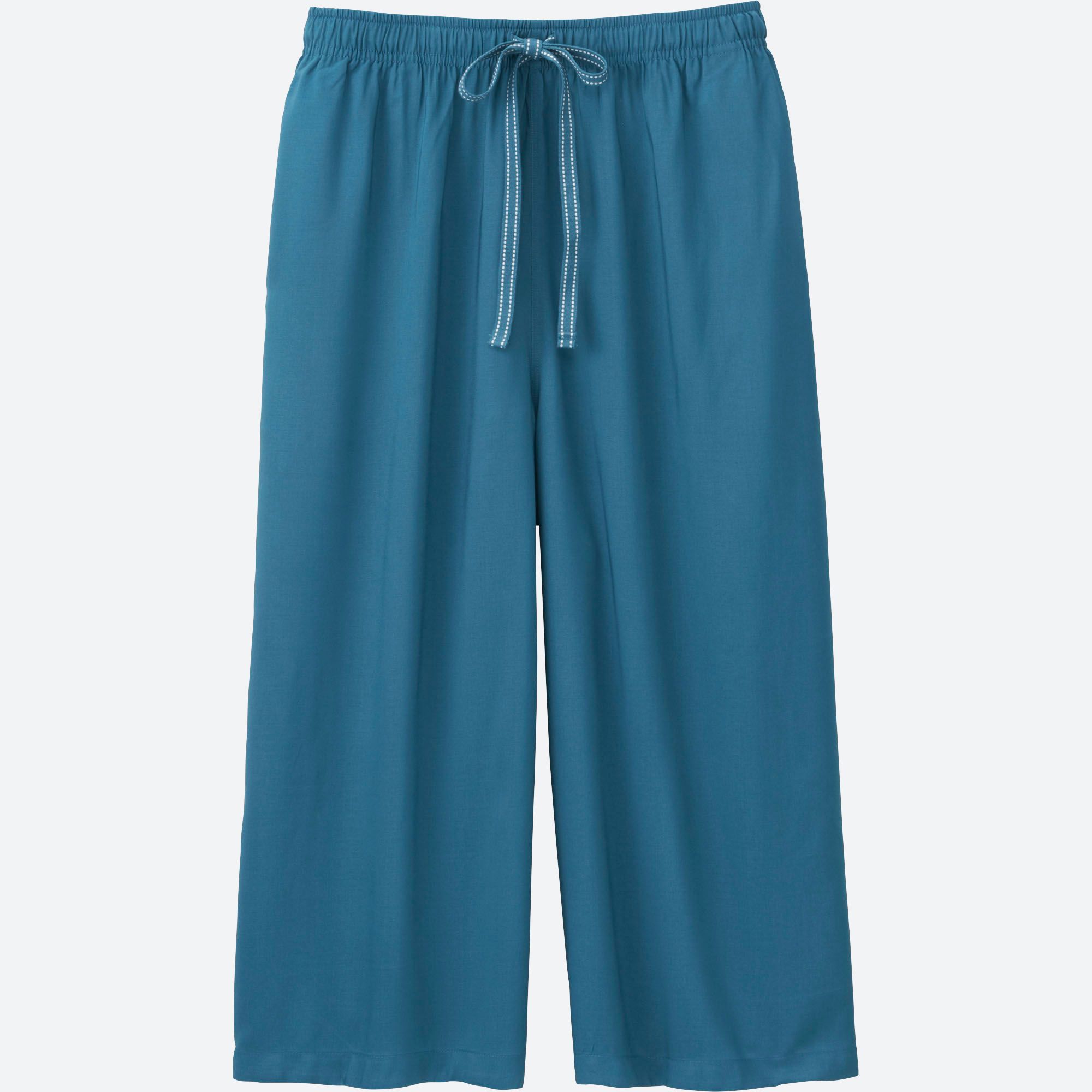 uniqlo trousers wide shorts