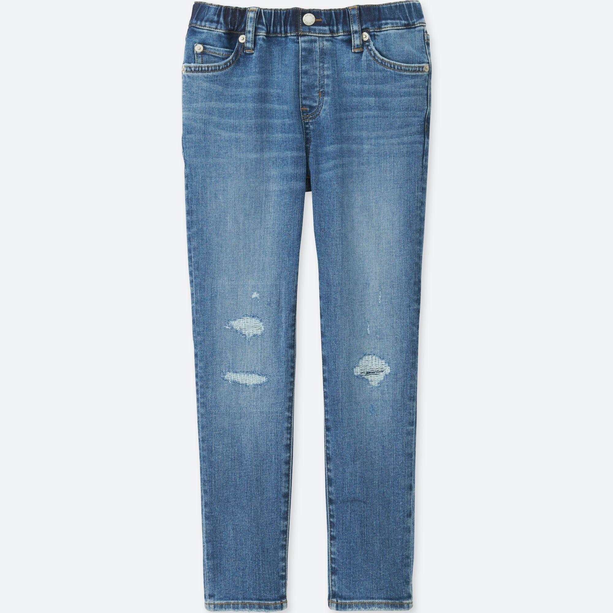 BOYS ULTRA STRETCH DENIM EASY PANTS | UNIQLO US