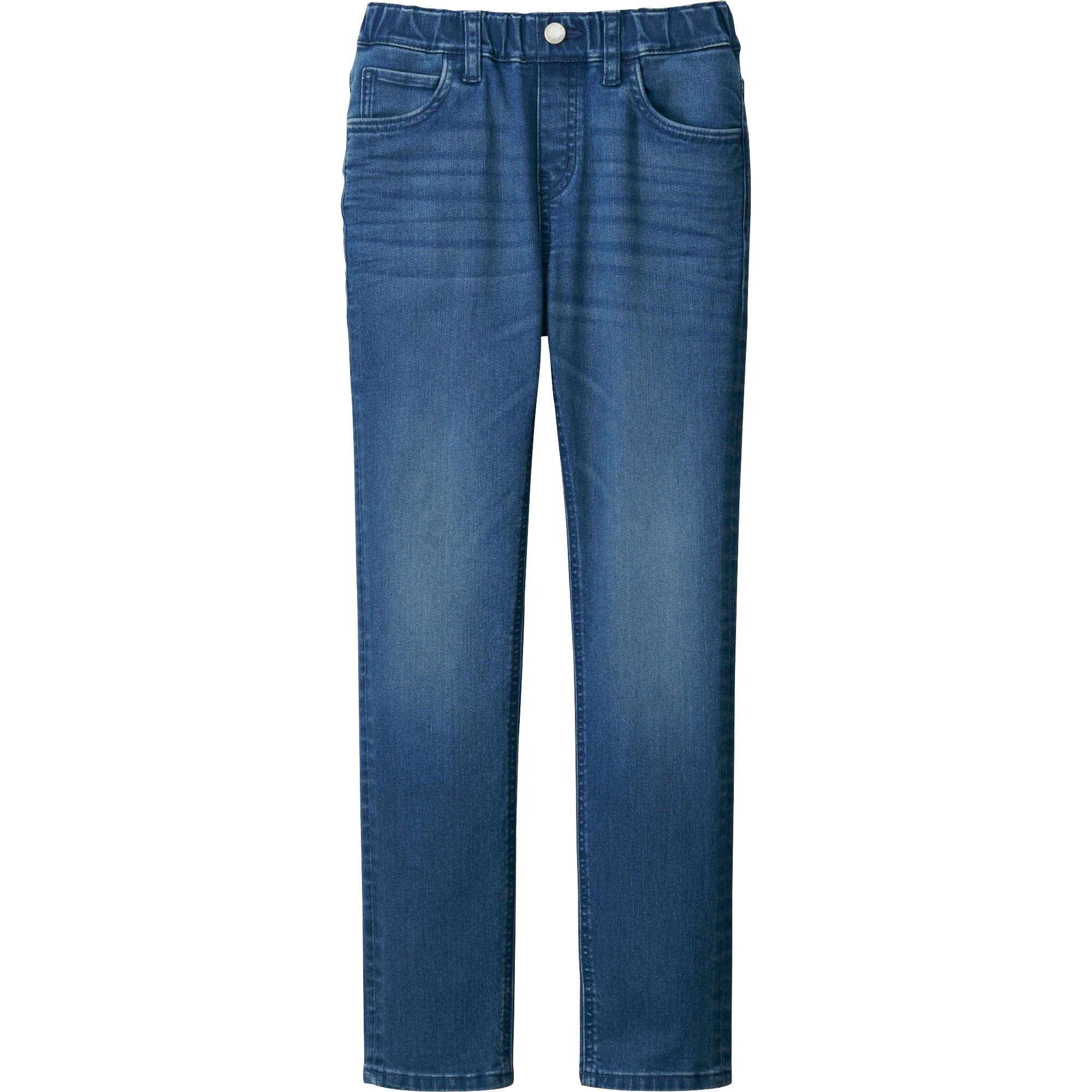 mens blue jeans with elastic waist