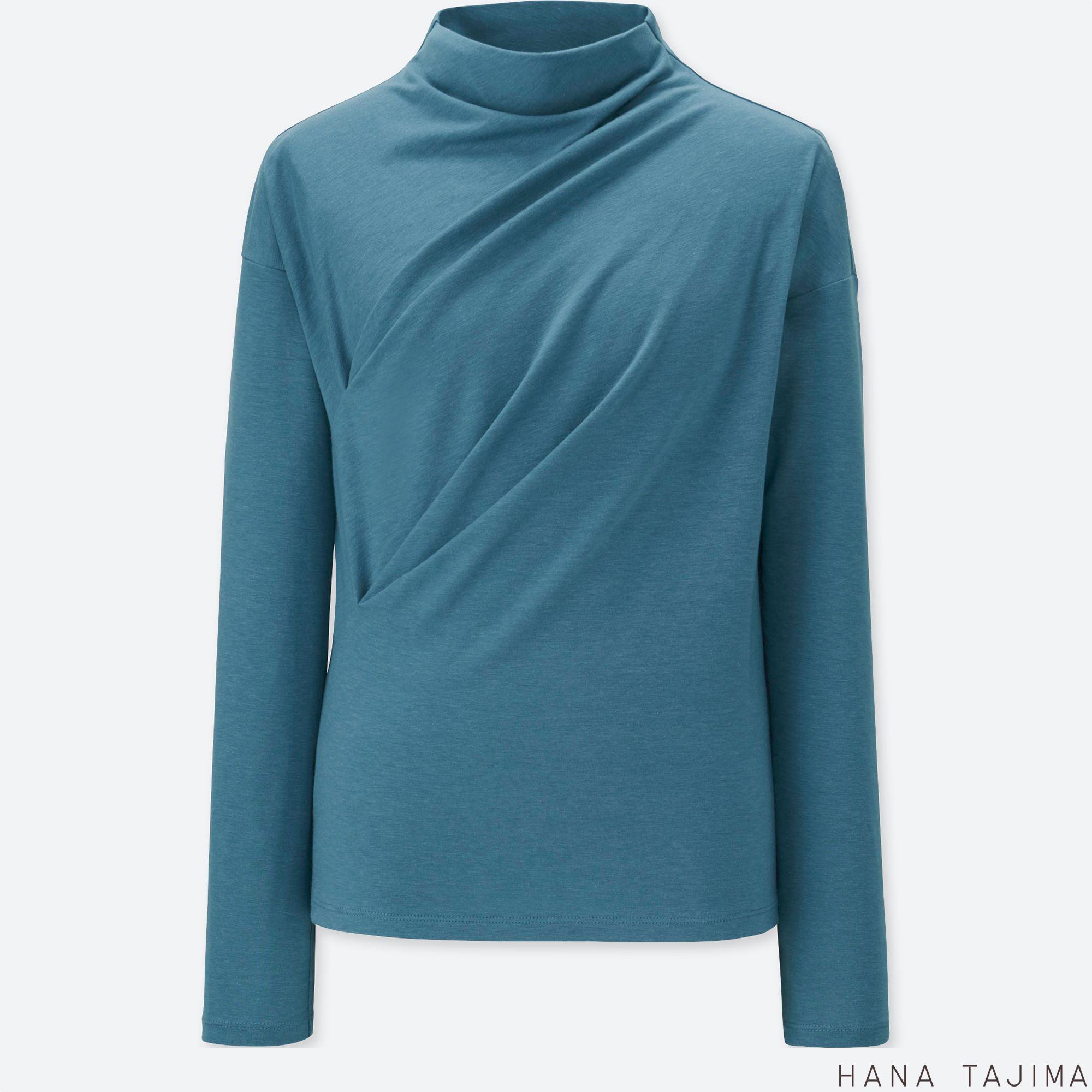 WOMEN HANA TAJIMA BOTTLENECK LONG SLEEVE T-SHIRT