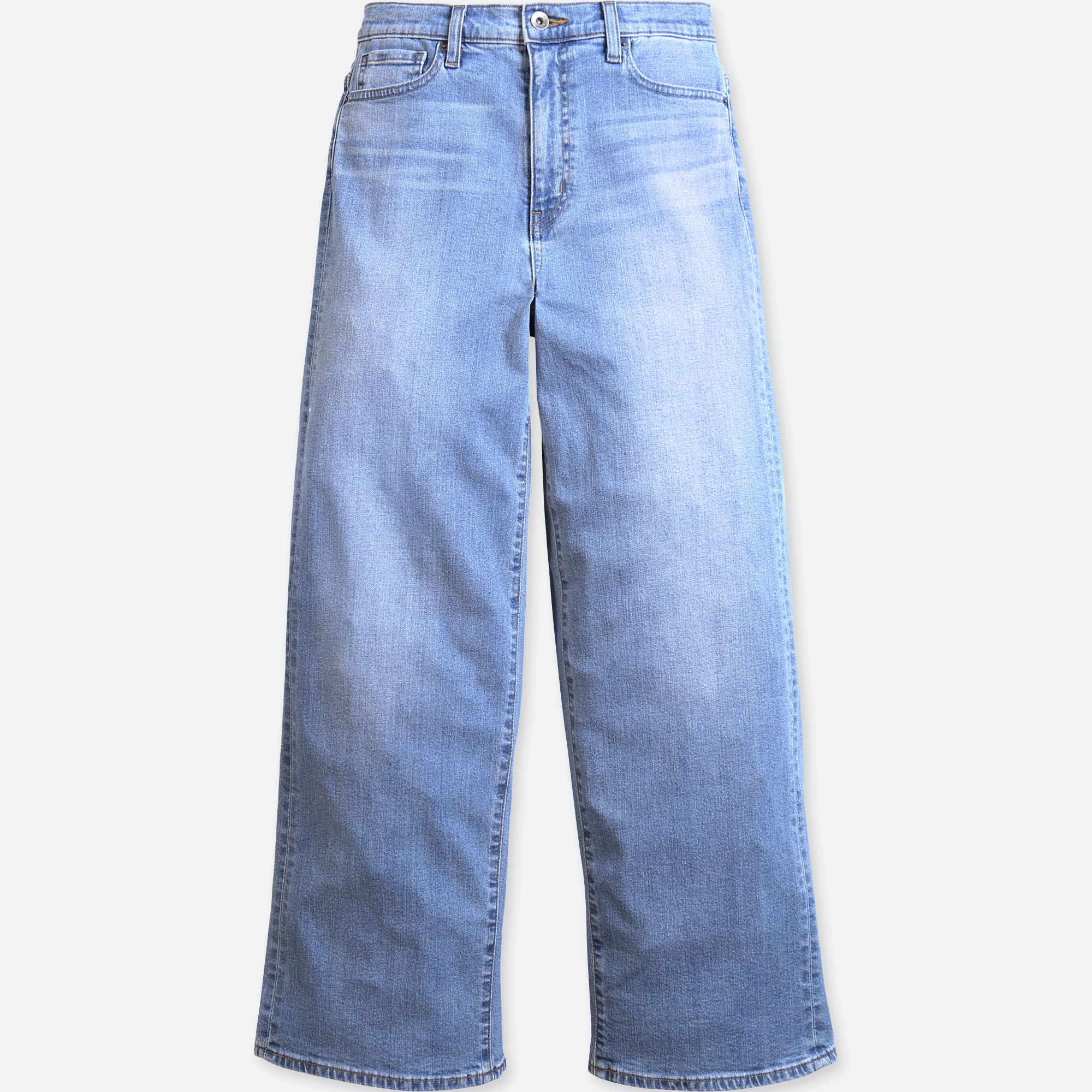 WOMEN HIGH RISE WIDE FIT JEANS | UNIQLO US