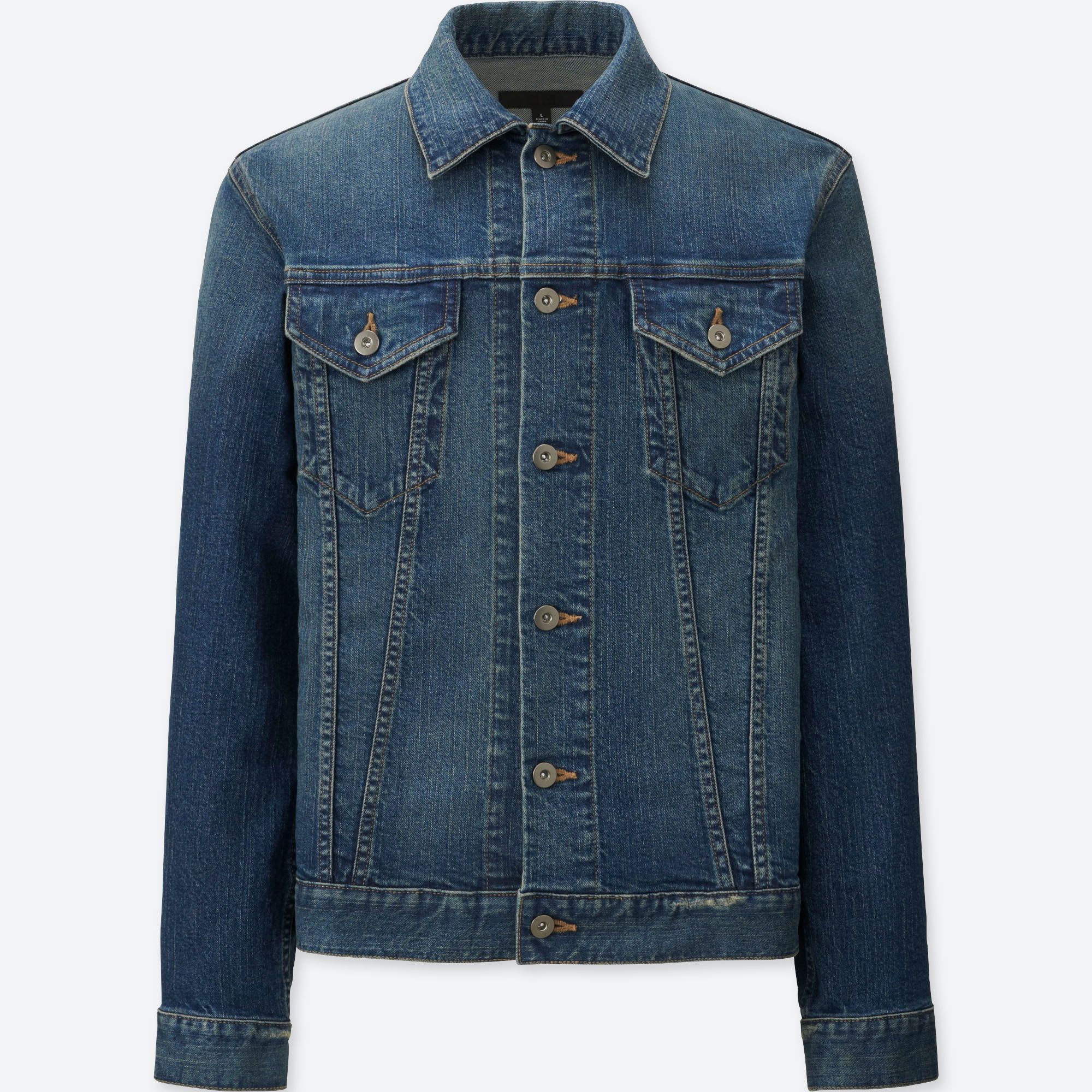 MEN DENIM JACKET UNIQLO US