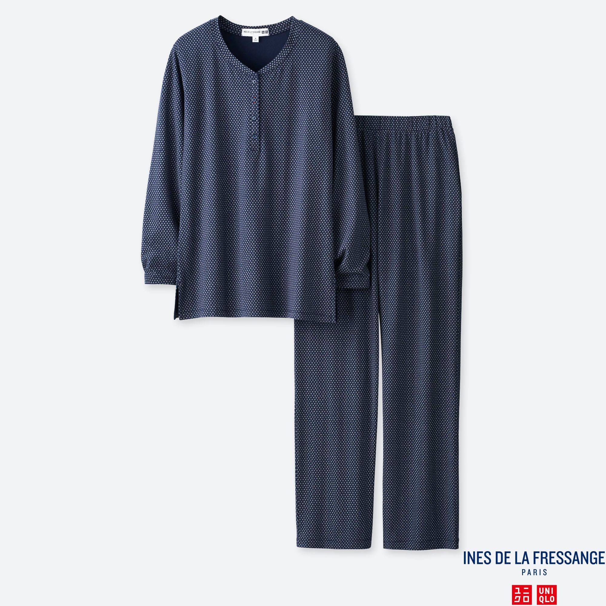 WOMEN INES SLUB JERSEY LONG SLEEVED PYJAMAS