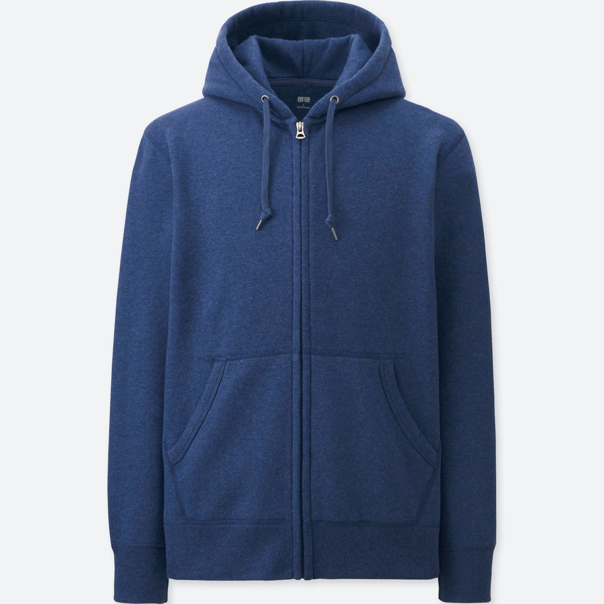 MEN SWEAT LONG SLEEVE FULL-ZIP HOODIE | UNIQLO US