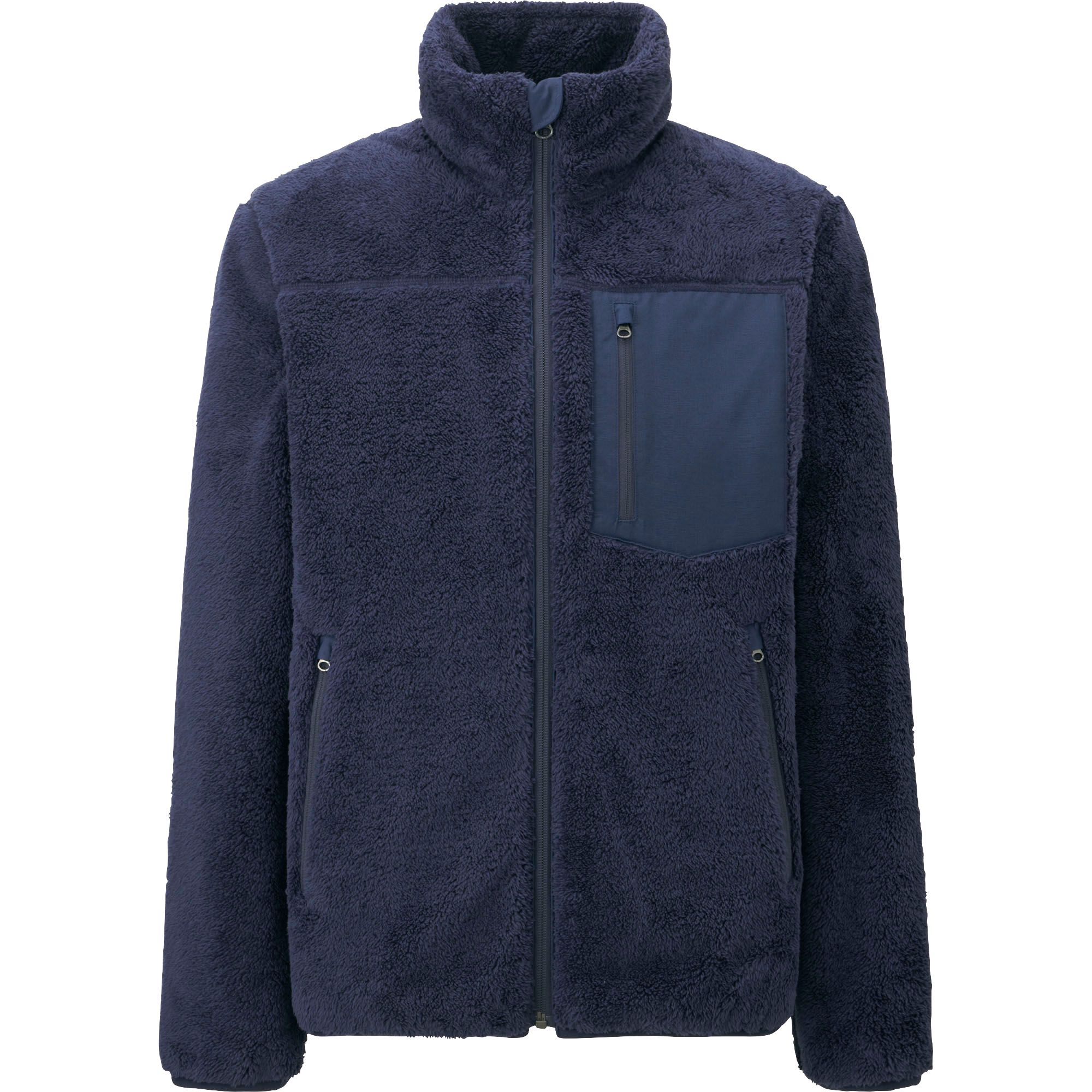 MEN Wind Proof Pile Lined Fleece Jacket | UNIQLO