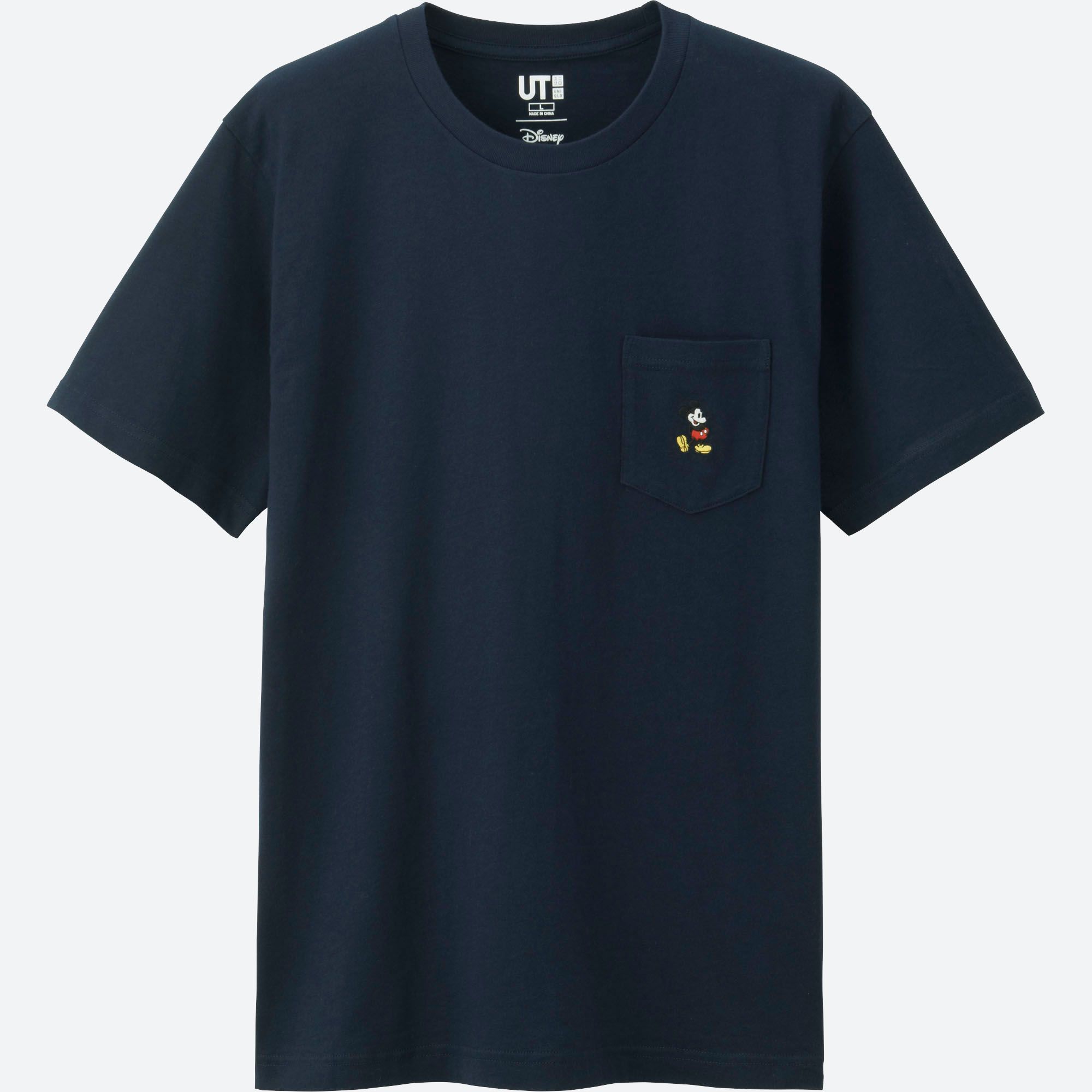 MICKEY STANDS SHORT SLEEVE POCKET T-SHIRT | UNIQLO US